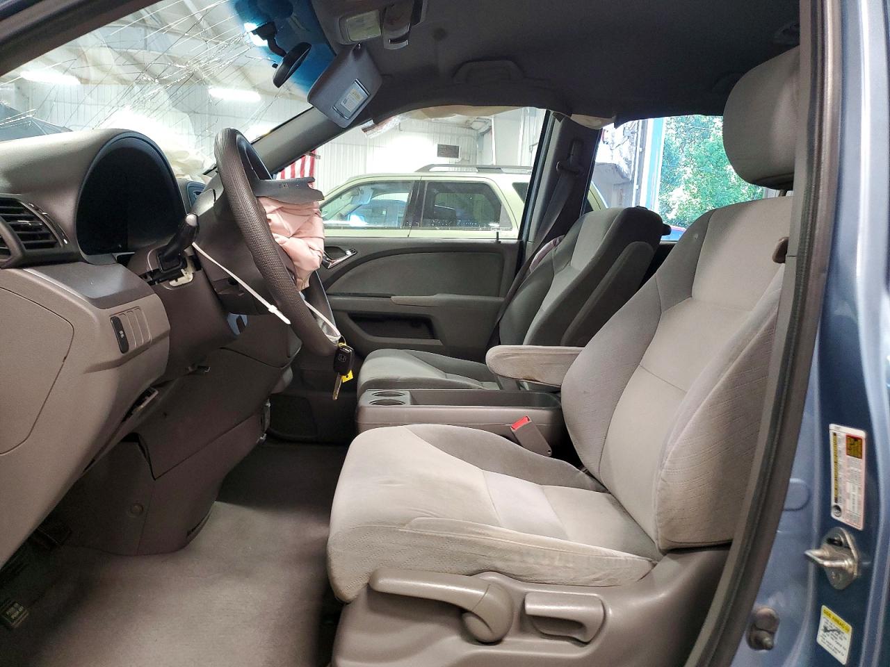 2009 Honda Odyssey Lx Blue vin: 5FNRL38219B043315