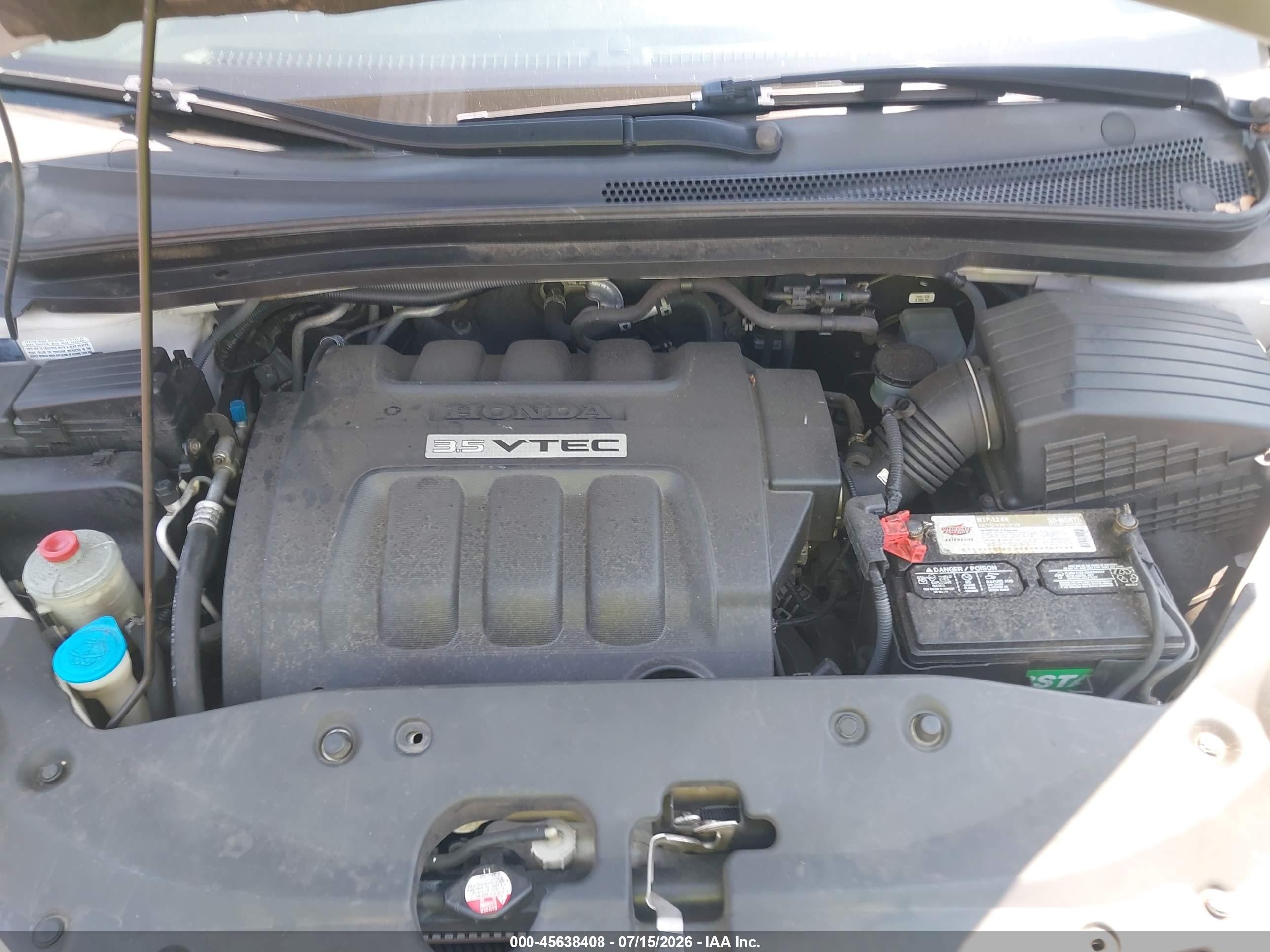 2005 Honda Odyssey Lx Silver vin: 5FNRL38225B103693