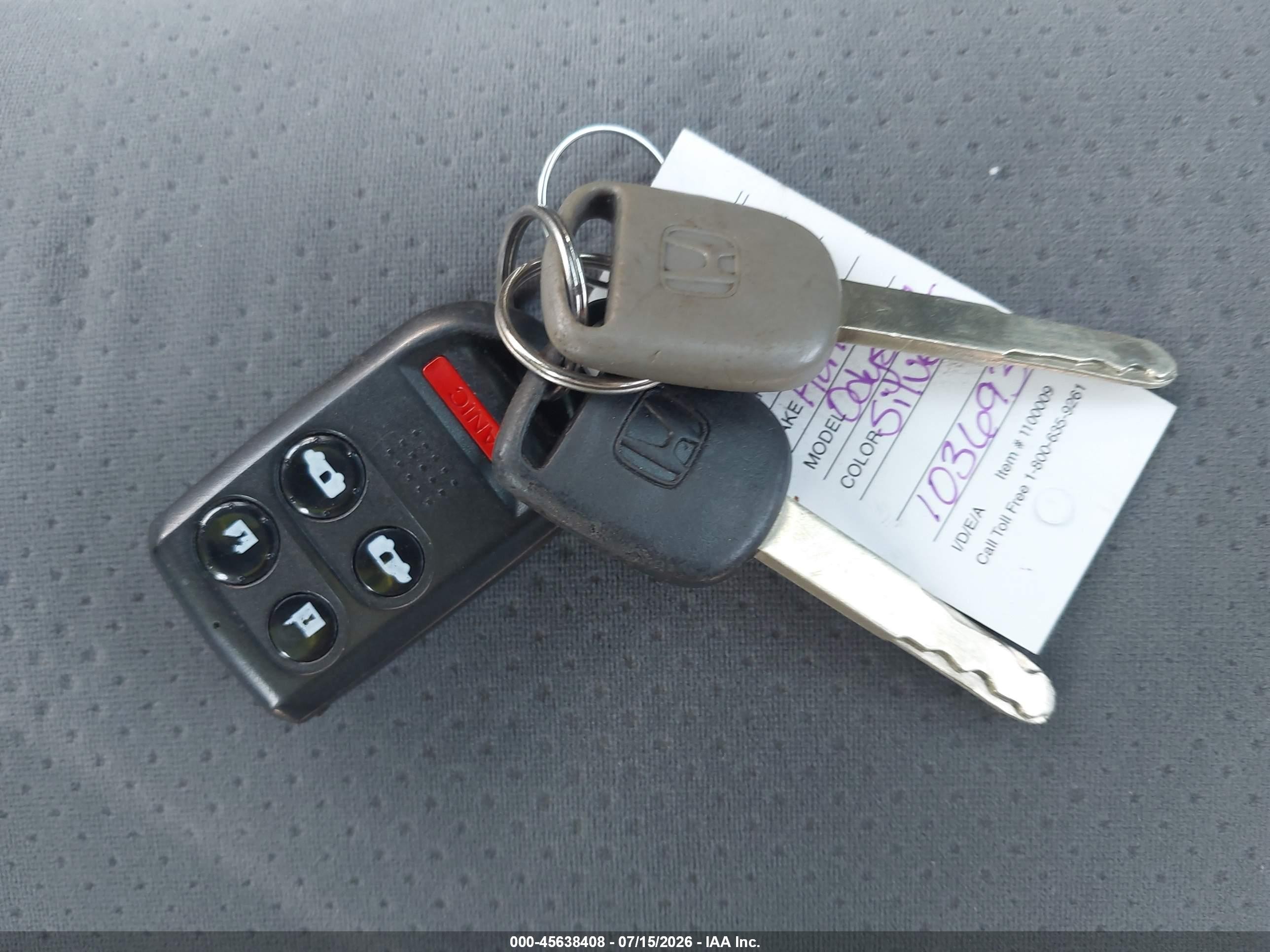 2005 Honda Odyssey Lx Silver vin: 5FNRL38225B103693