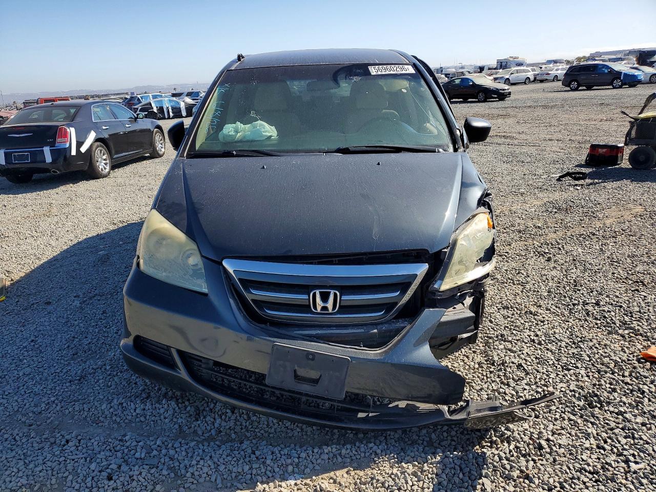2006 Honda Odyssey Lx Серый vin: 5FNRL38226B002266