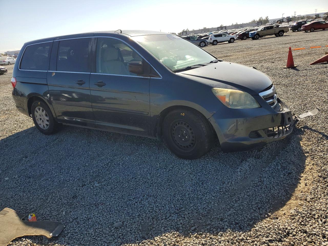 2006 Honda Odyssey Lx Серый vin: 5FNRL38226B002266