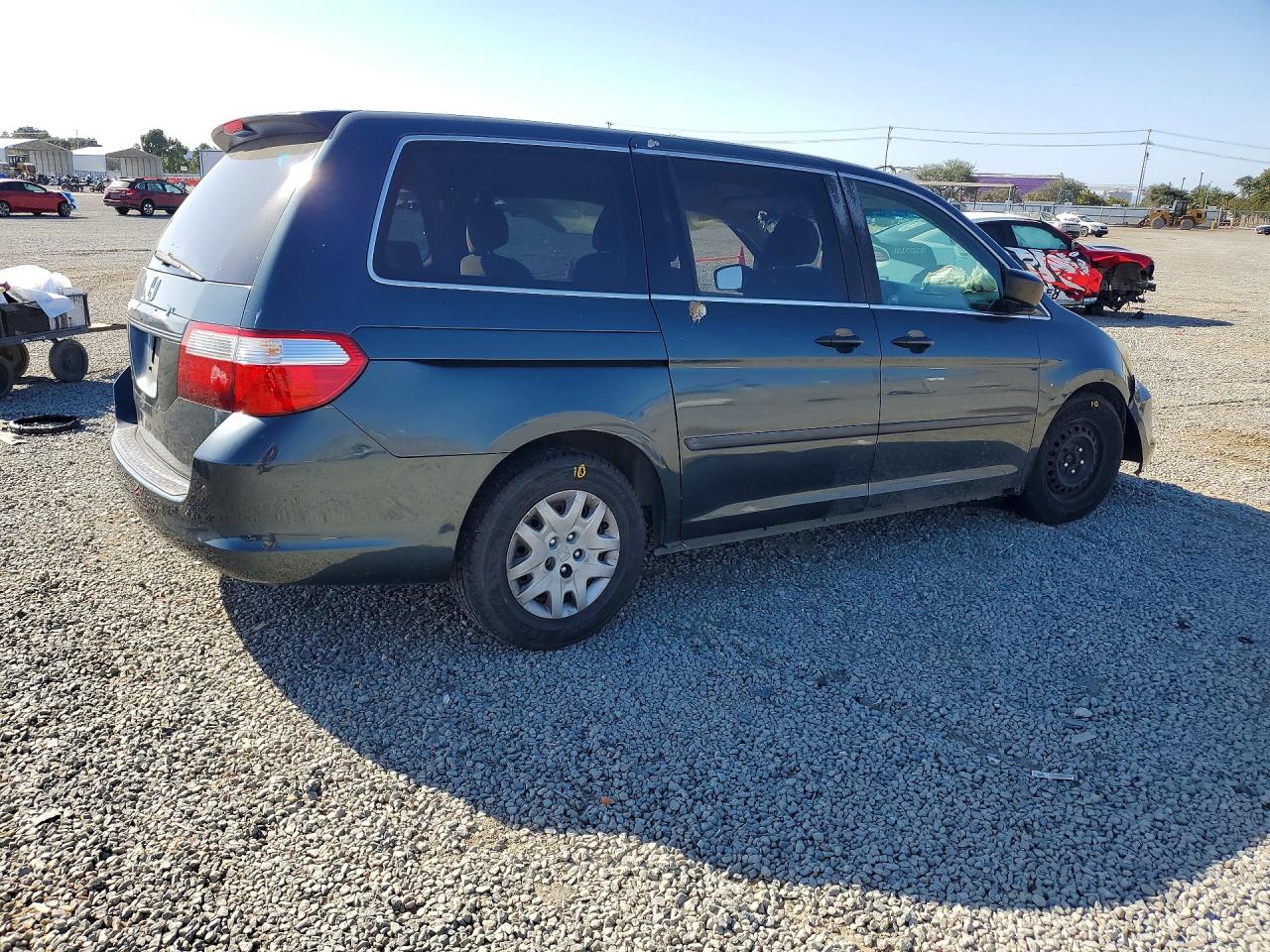 2006 Honda Odyssey Lx Серый vin: 5FNRL38226B002266