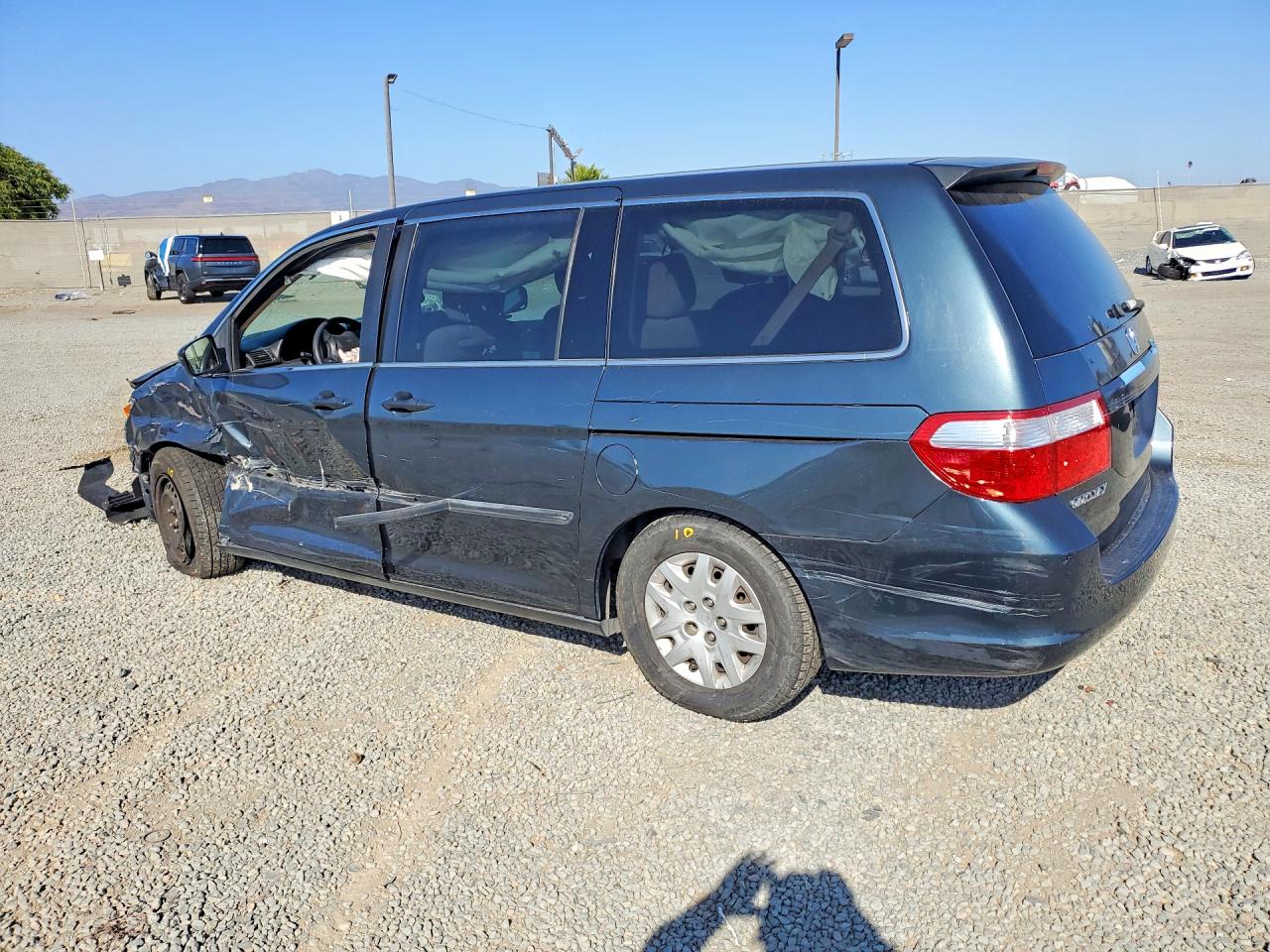 2006 Honda Odyssey Lx Серый vin: 5FNRL38226B002266
