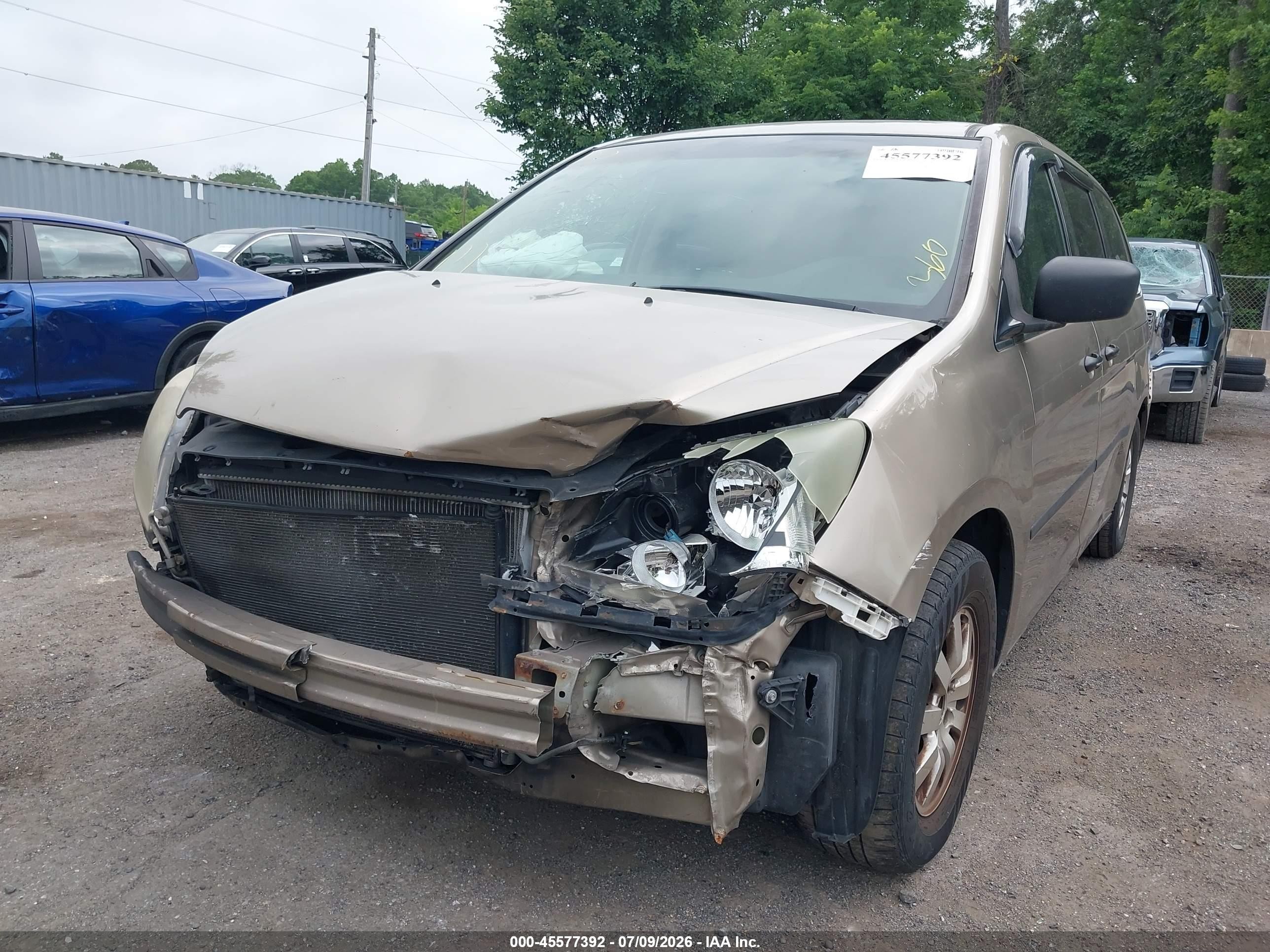 2006 Honda Odyssey Lx Gold vin: 5FNRL38236B021201