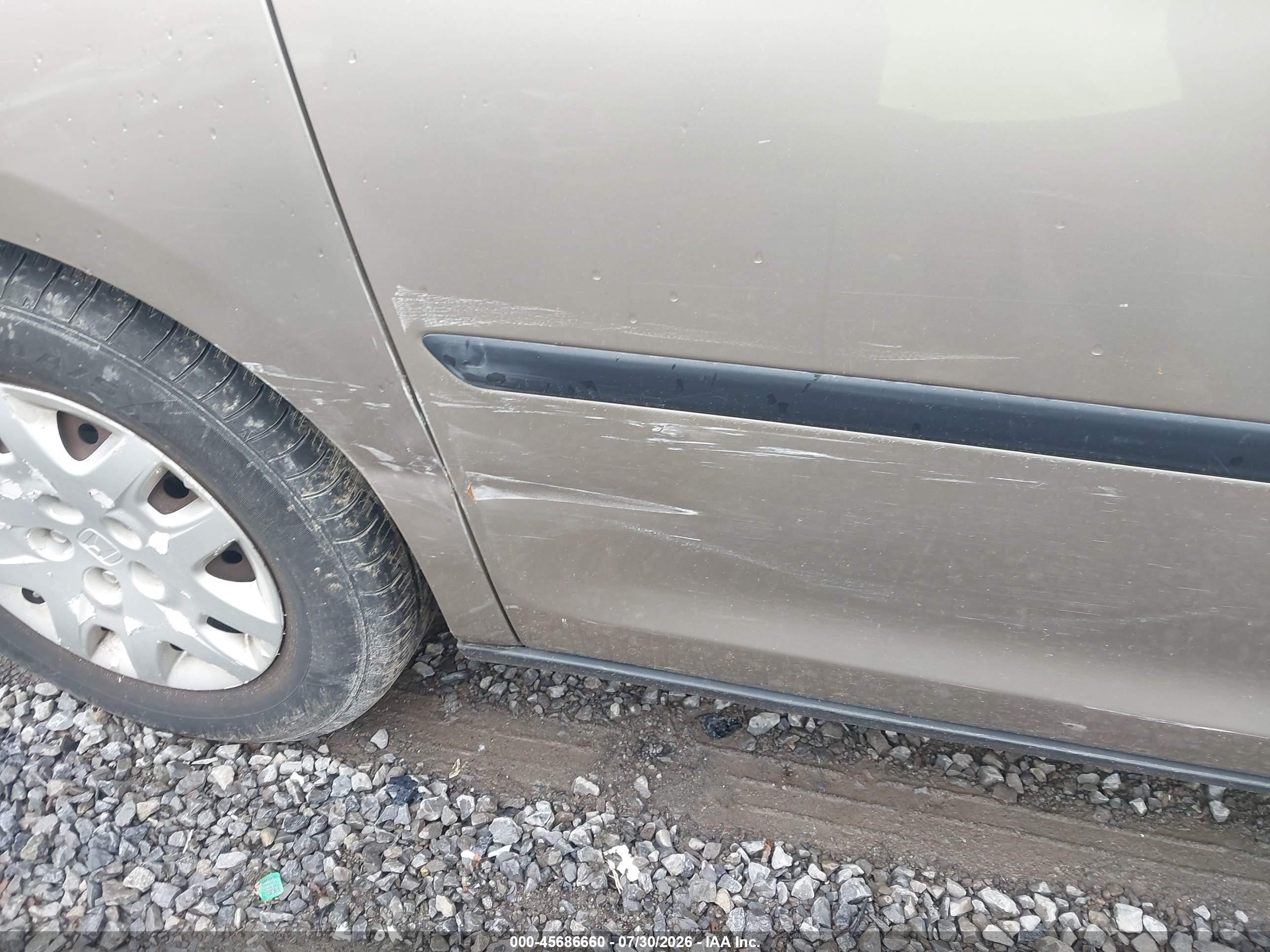 2007 Honda Odyssey Lx Gold vin: 5FNRL38237B026948