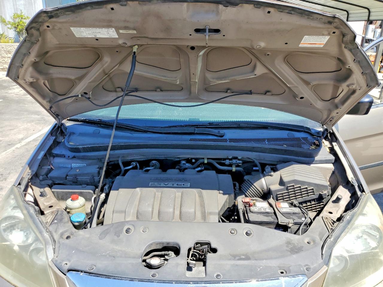 2007 Honda Odyssey Lx Gold vin: 5FNRL38237B058816