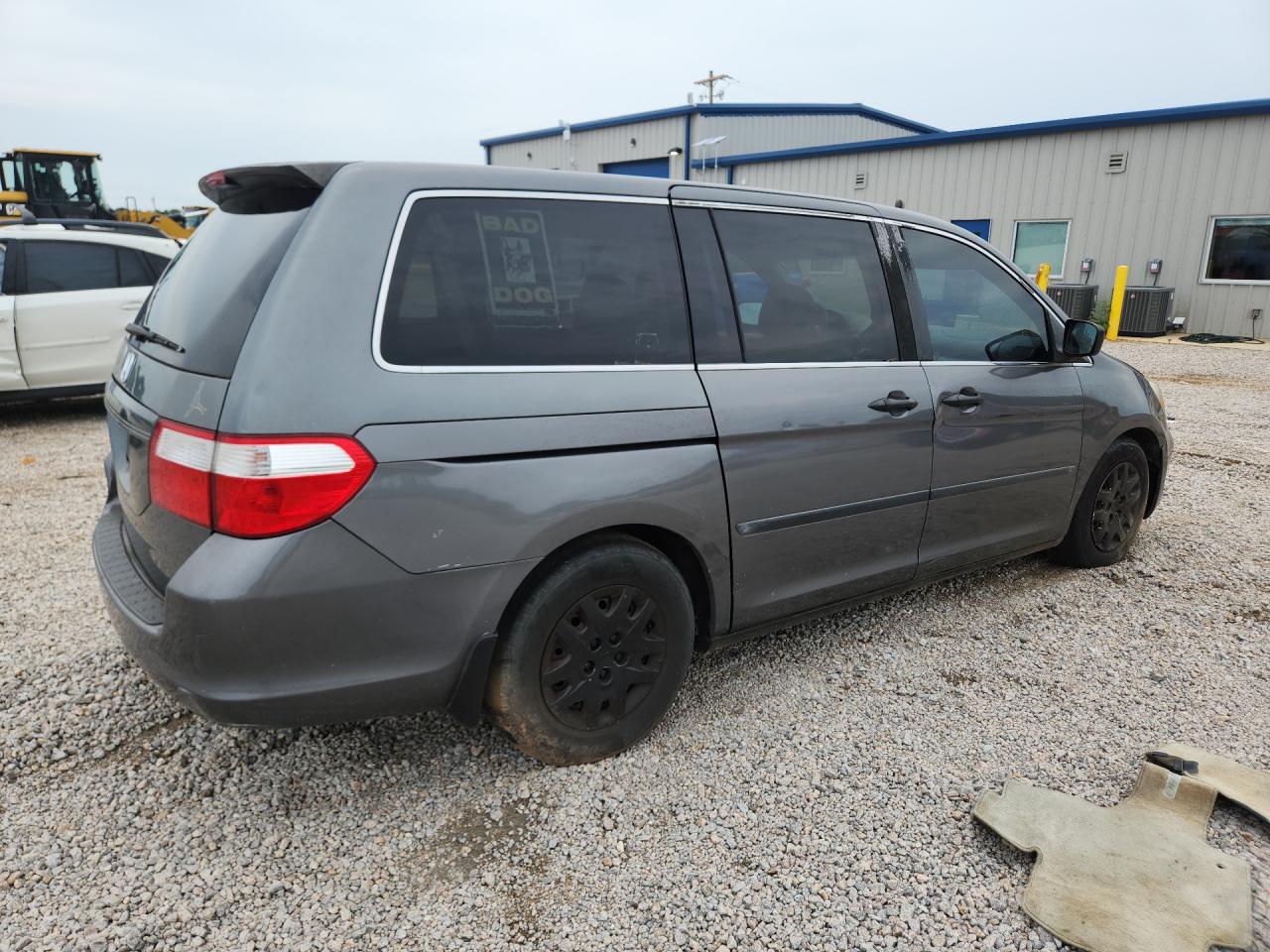 2007 Honda Odyssey Lx Серый vin: 5FNRL38237B077012