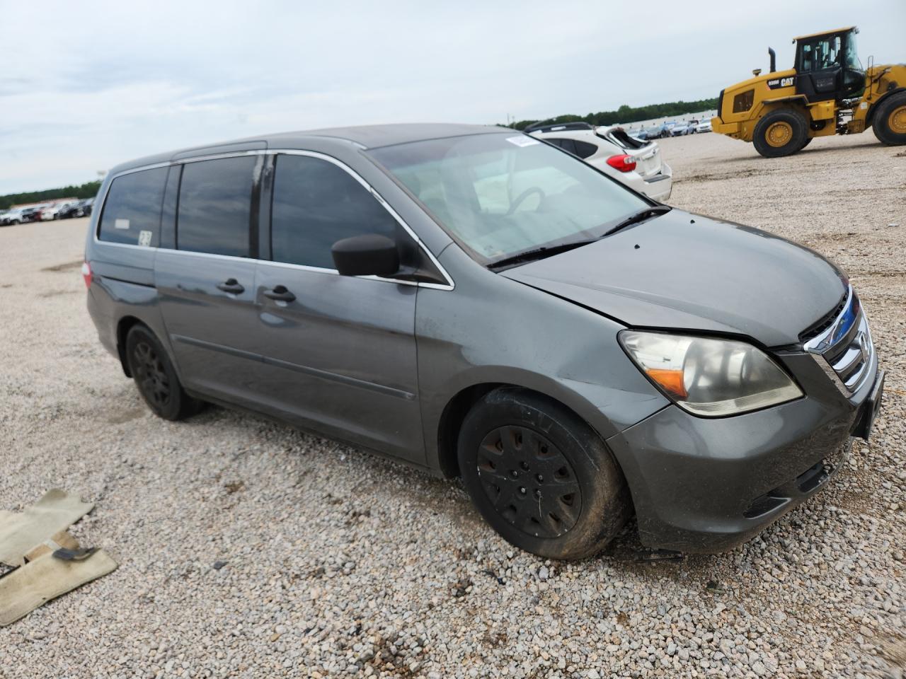 2007 Honda Odyssey Lx Серый vin: 5FNRL38237B077012
