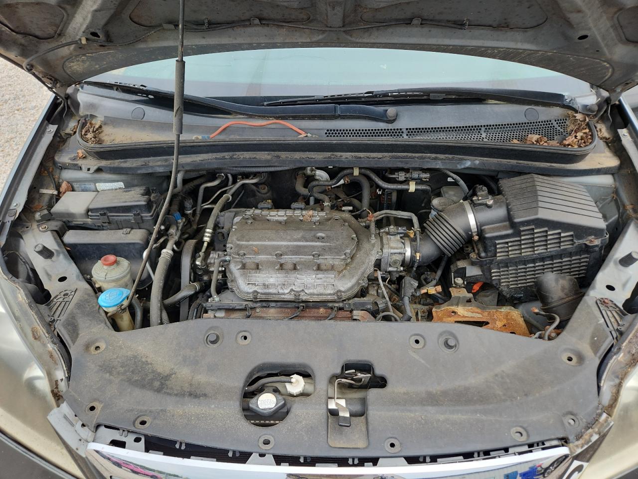2007 Honda Odyssey Lx Серый vin: 5FNRL38237B077012