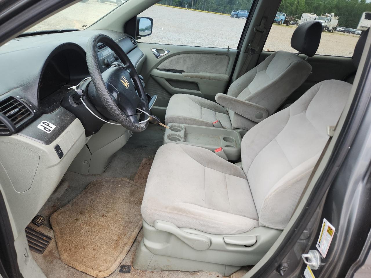 2007 Honda Odyssey Lx Серый vin: 5FNRL38237B077012