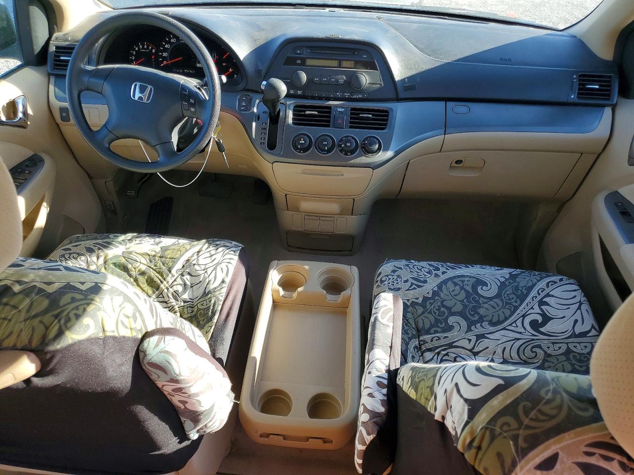 2007 Honda Odyssey Lx White vin: 5FNRL38237B077155
