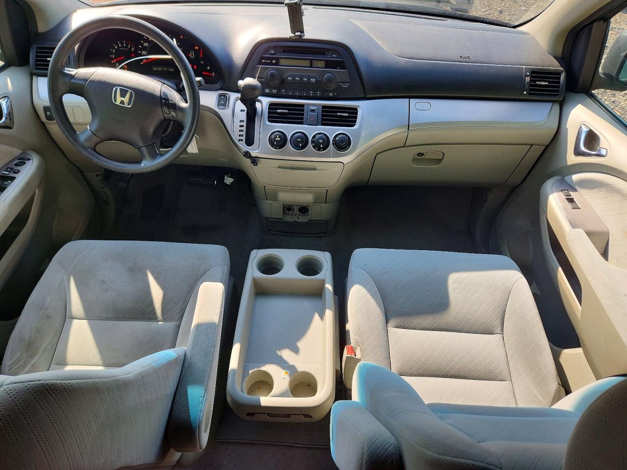 2008 Honda Odyssey Lx Gray vin: 5FNRL38238B002084