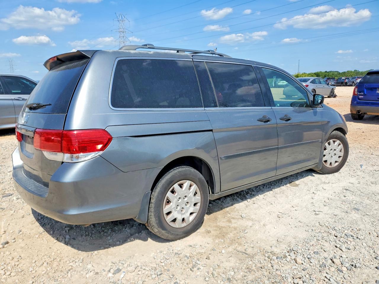 2009 Honda Odyssey Lx Gray vin: 5FNRL38239B021297