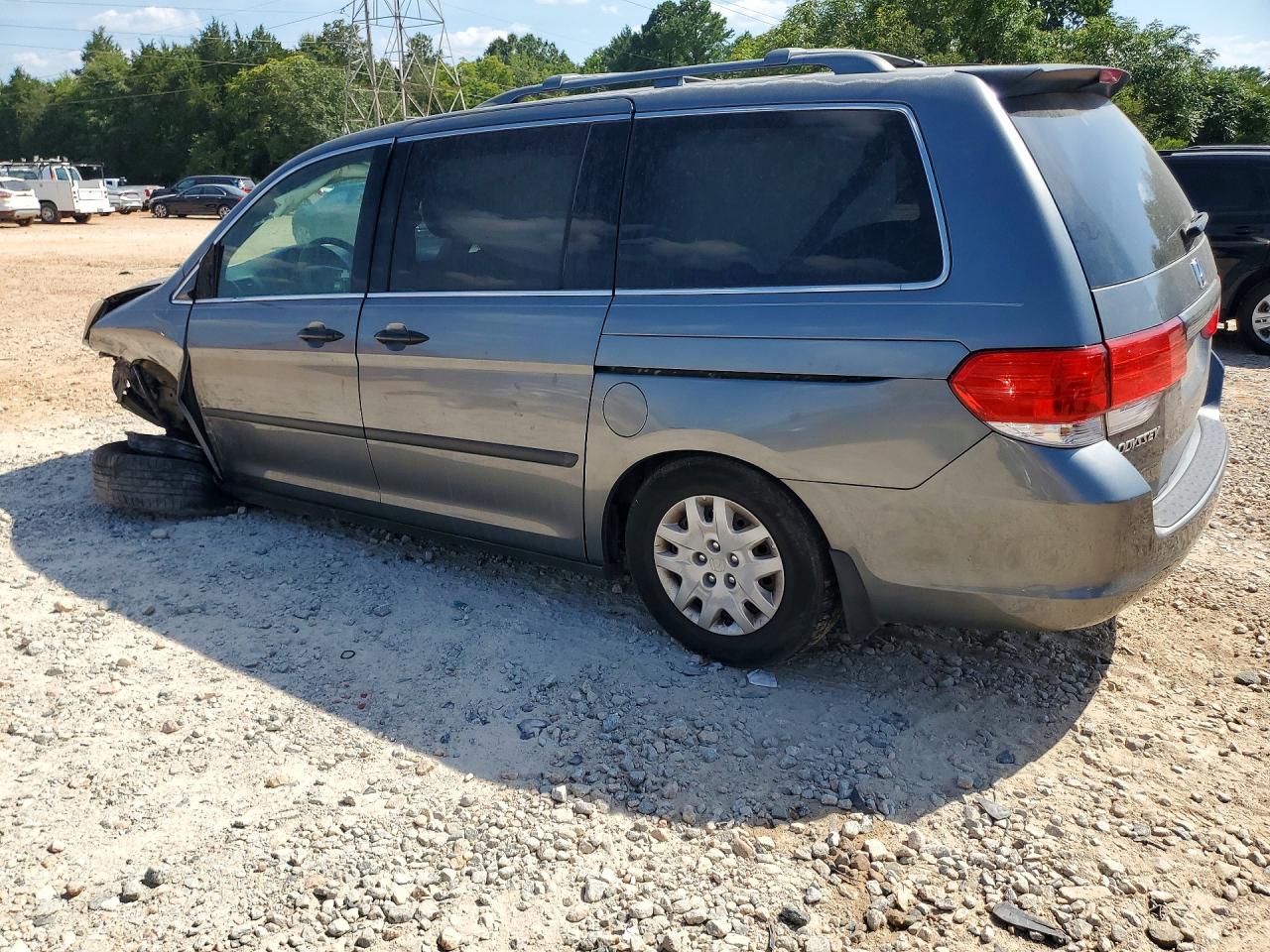 2009 Honda Odyssey Lx Gray vin: 5FNRL38239B021297