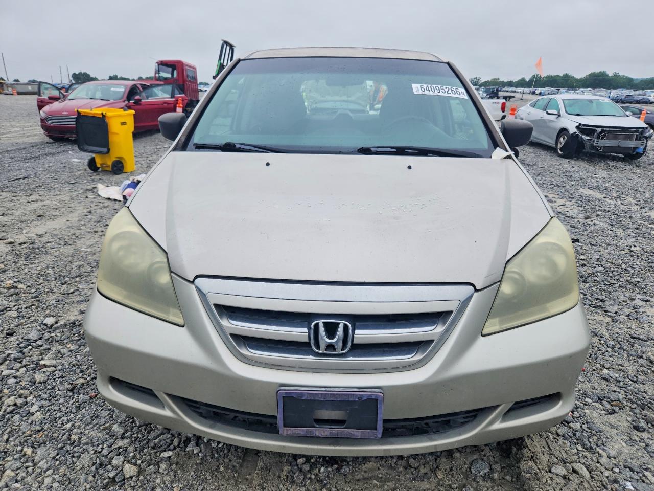 2006 Honda Odyssey Lx Gray vin: 5FNRL38246B053560