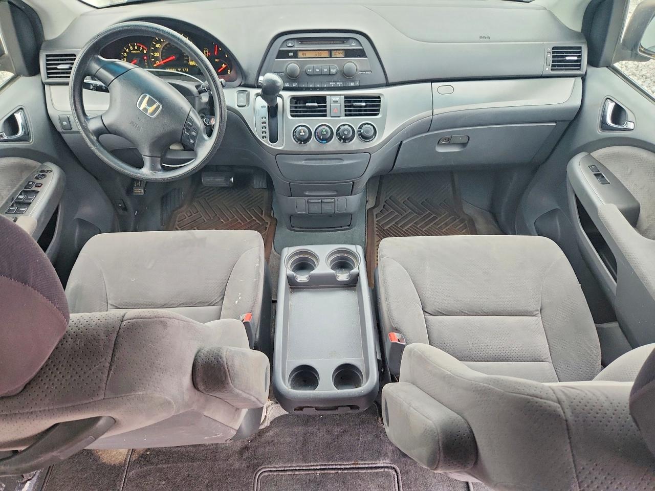 2006 Honda Odyssey Lx Gray vin: 5FNRL38246B053560
