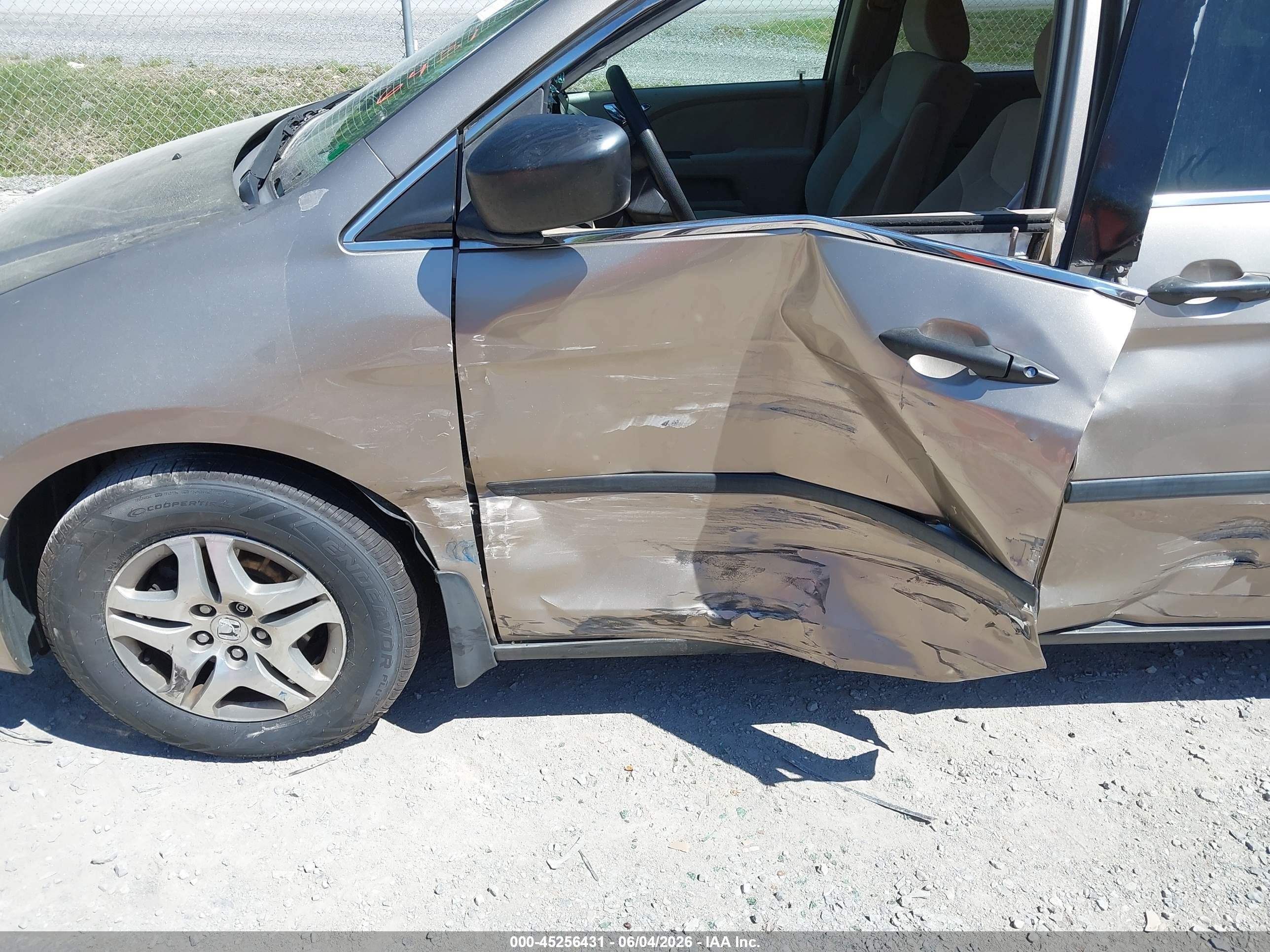 2006 Honda Odyssey Lx Золотой vin: 5FNRL38246B062291
