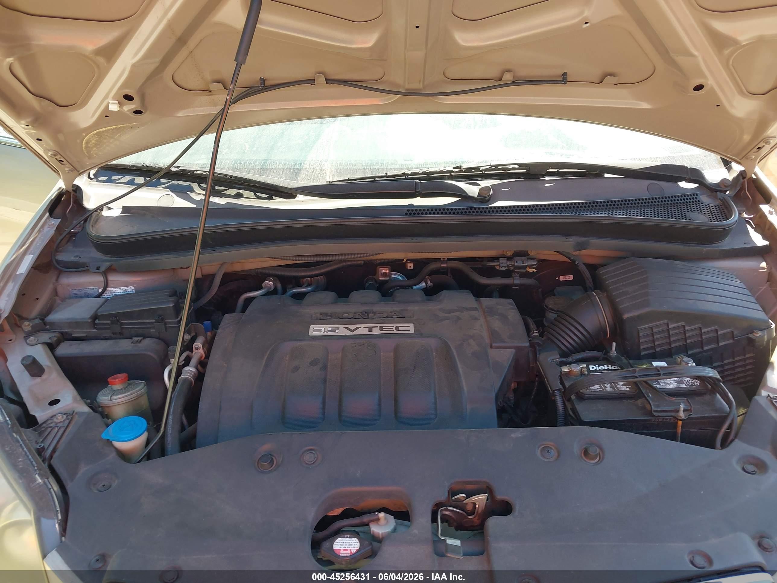 2006 Honda Odyssey Lx Золотой vin: 5FNRL38246B062291