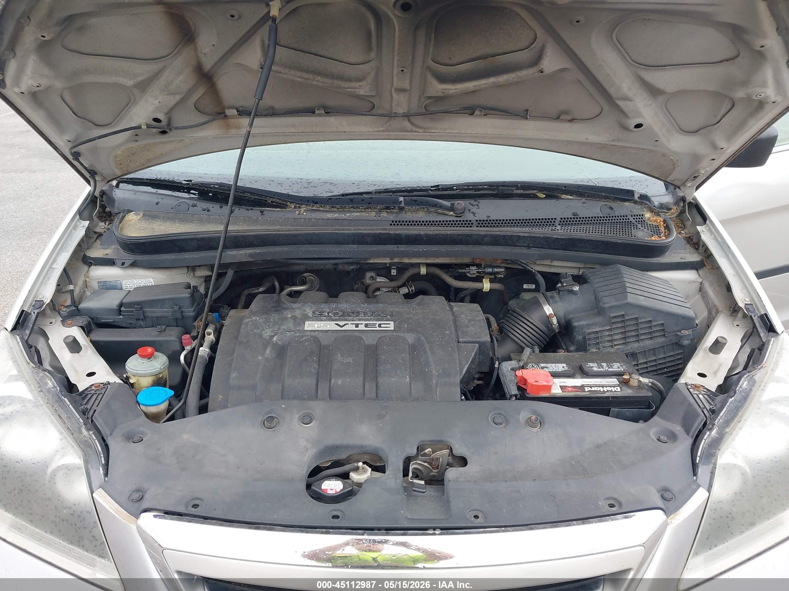 2007 Honda Odyssey Lx Серебряный vin: 5FNRL38247B142921