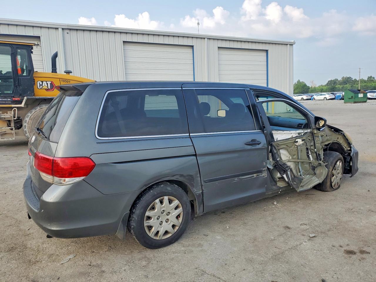 2008 Honda Odyssey Lx Gray vin: 5FNRL38248B025289