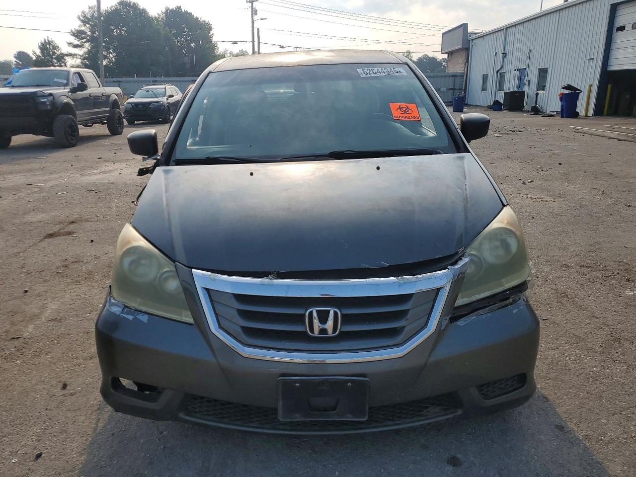2008 Honda Odyssey Lx Gray vin: 5FNRL38248B025289