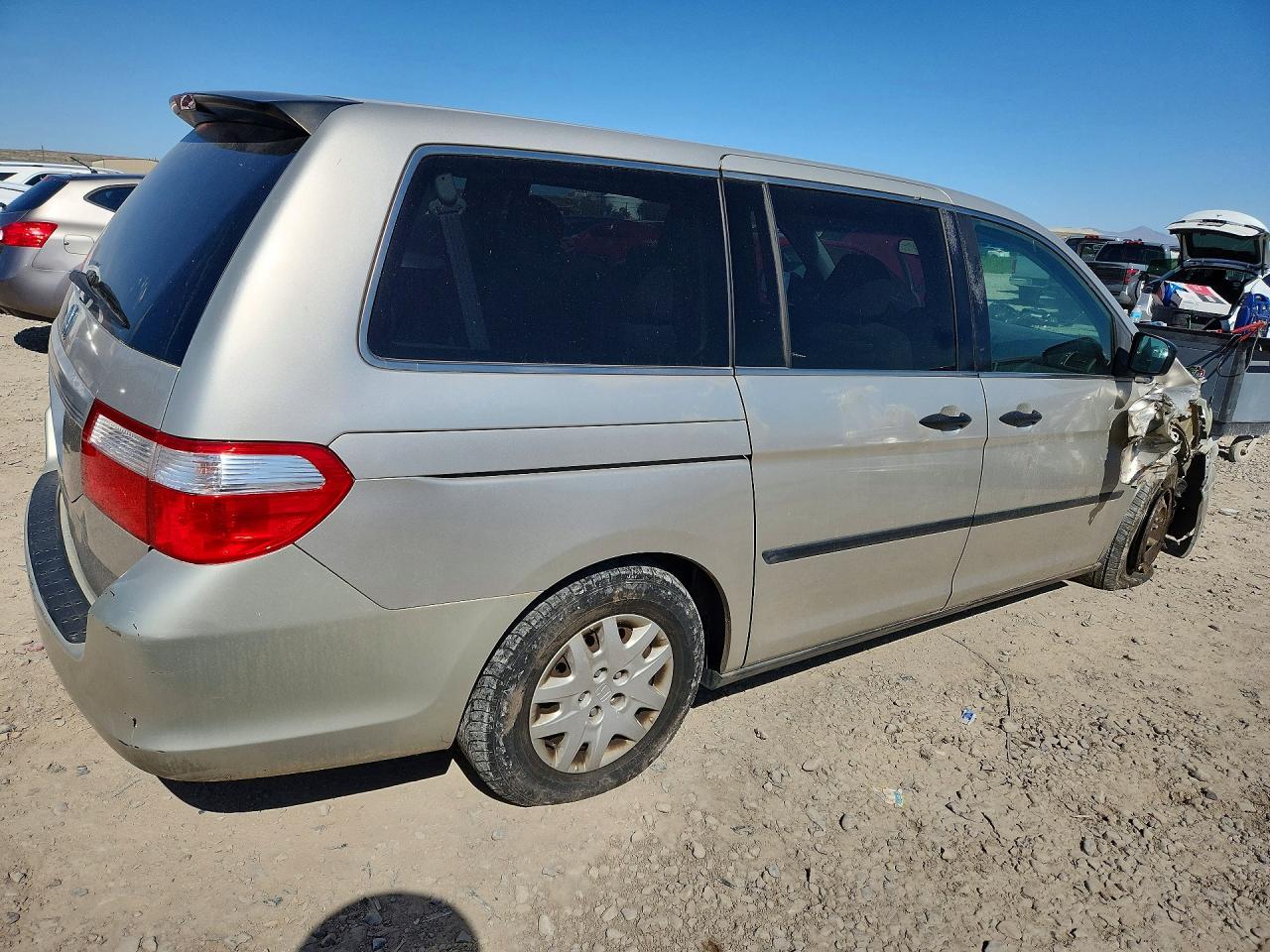 2006 Honda Odyssey Lx Серебряный vin: 5FNRL38256B033687