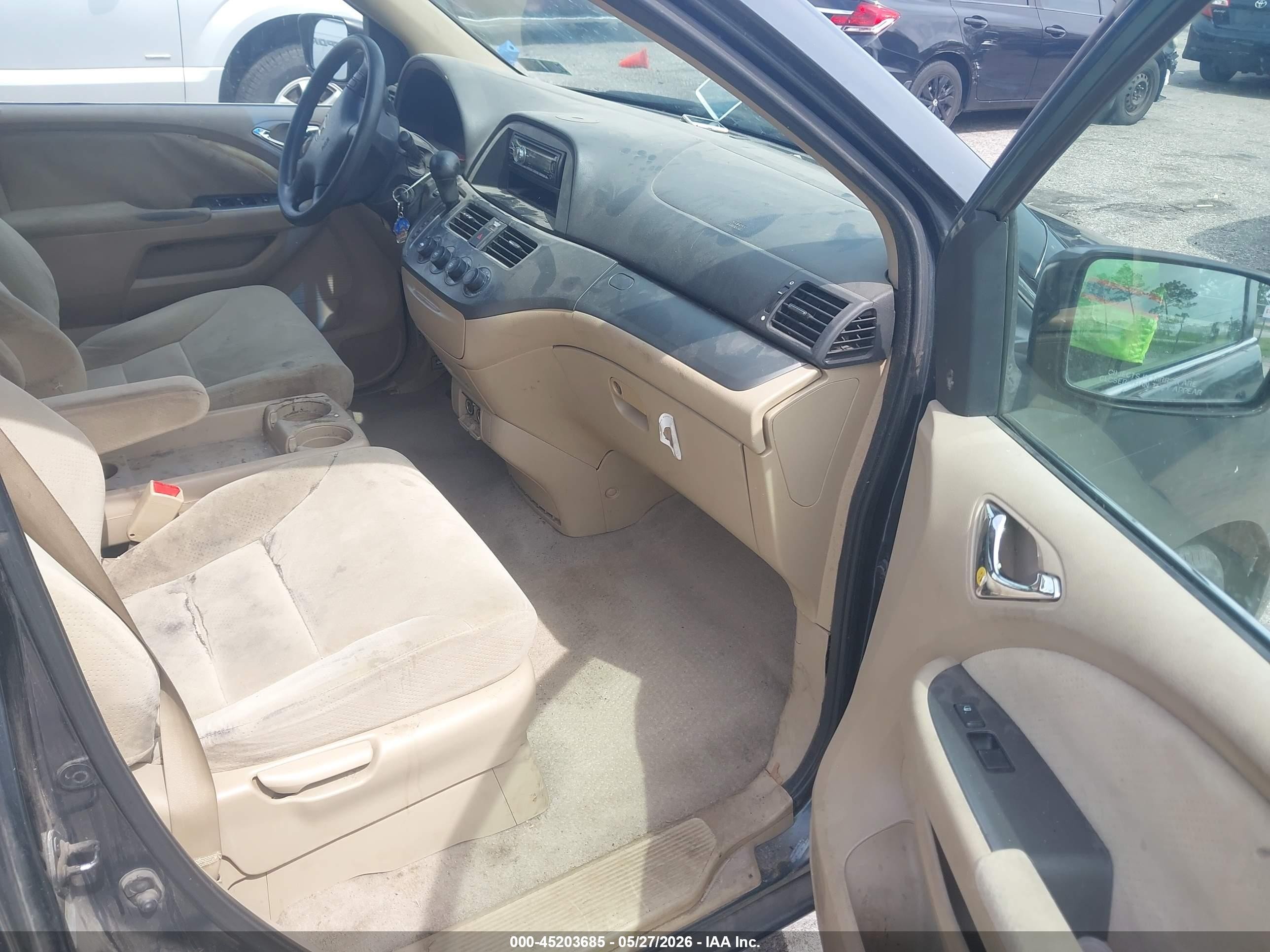2006 Honda Odyssey Lx Синий vin: 5FNRL38256B108534