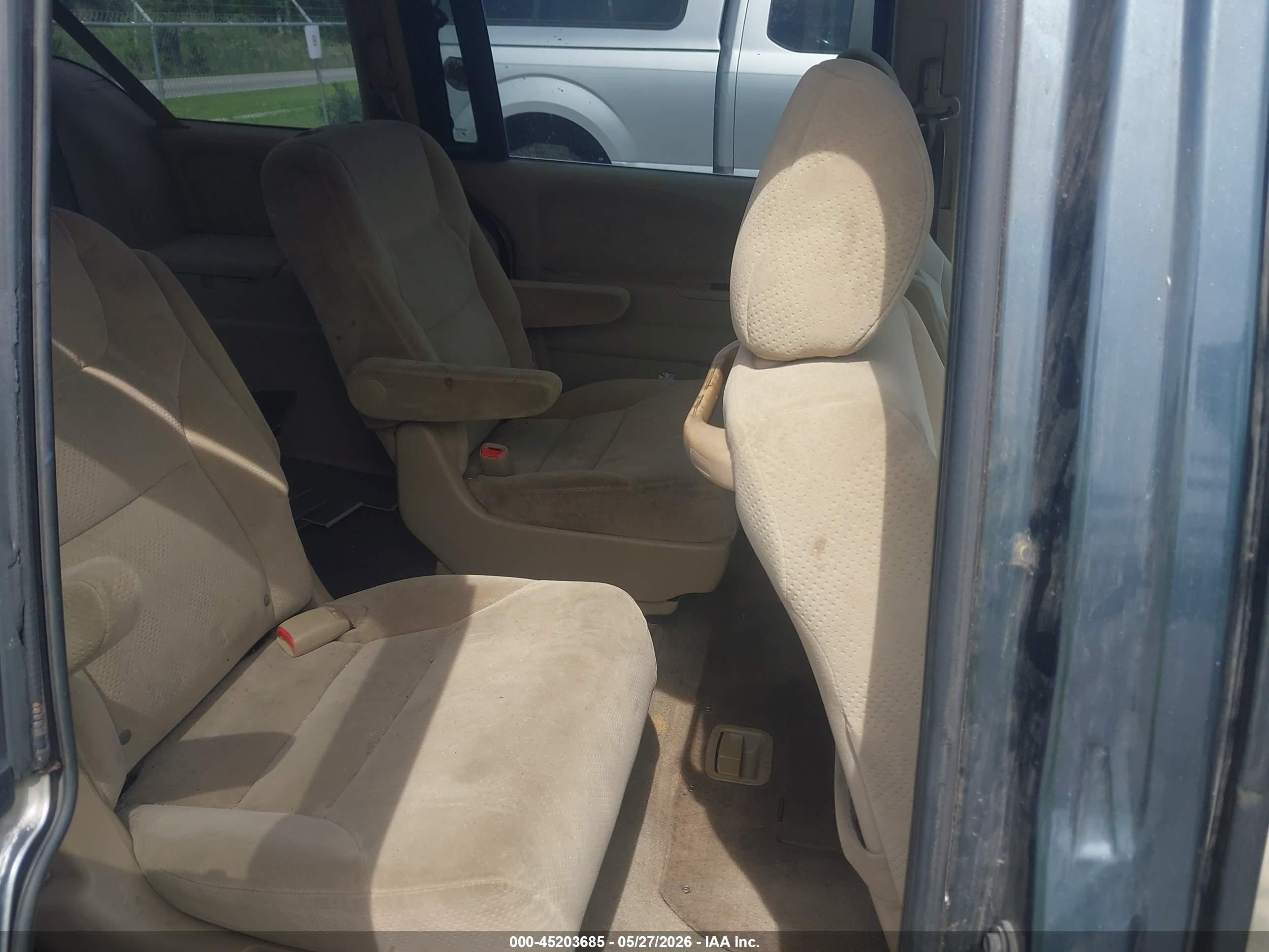 2006 Honda Odyssey Lx Синий vin: 5FNRL38256B108534