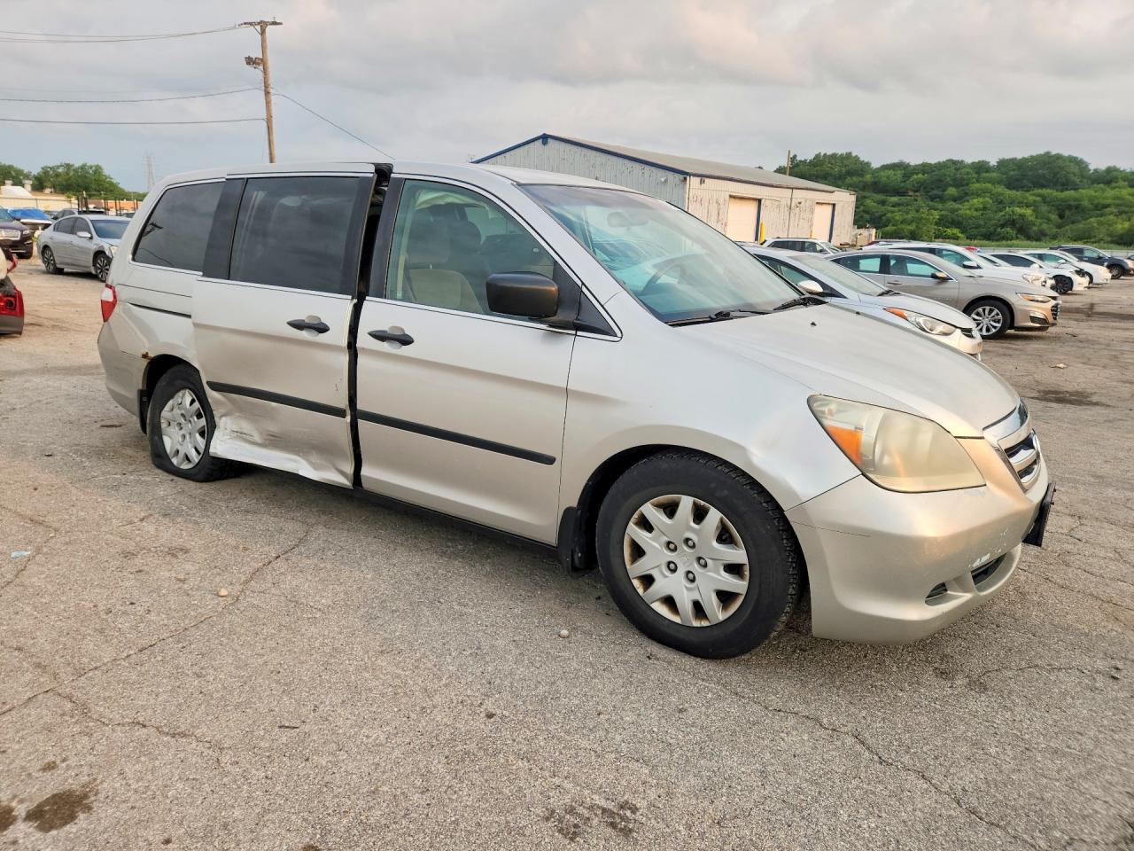 2007 Honda Odyssey Lx Gold vin: 5FNRL38257B051253