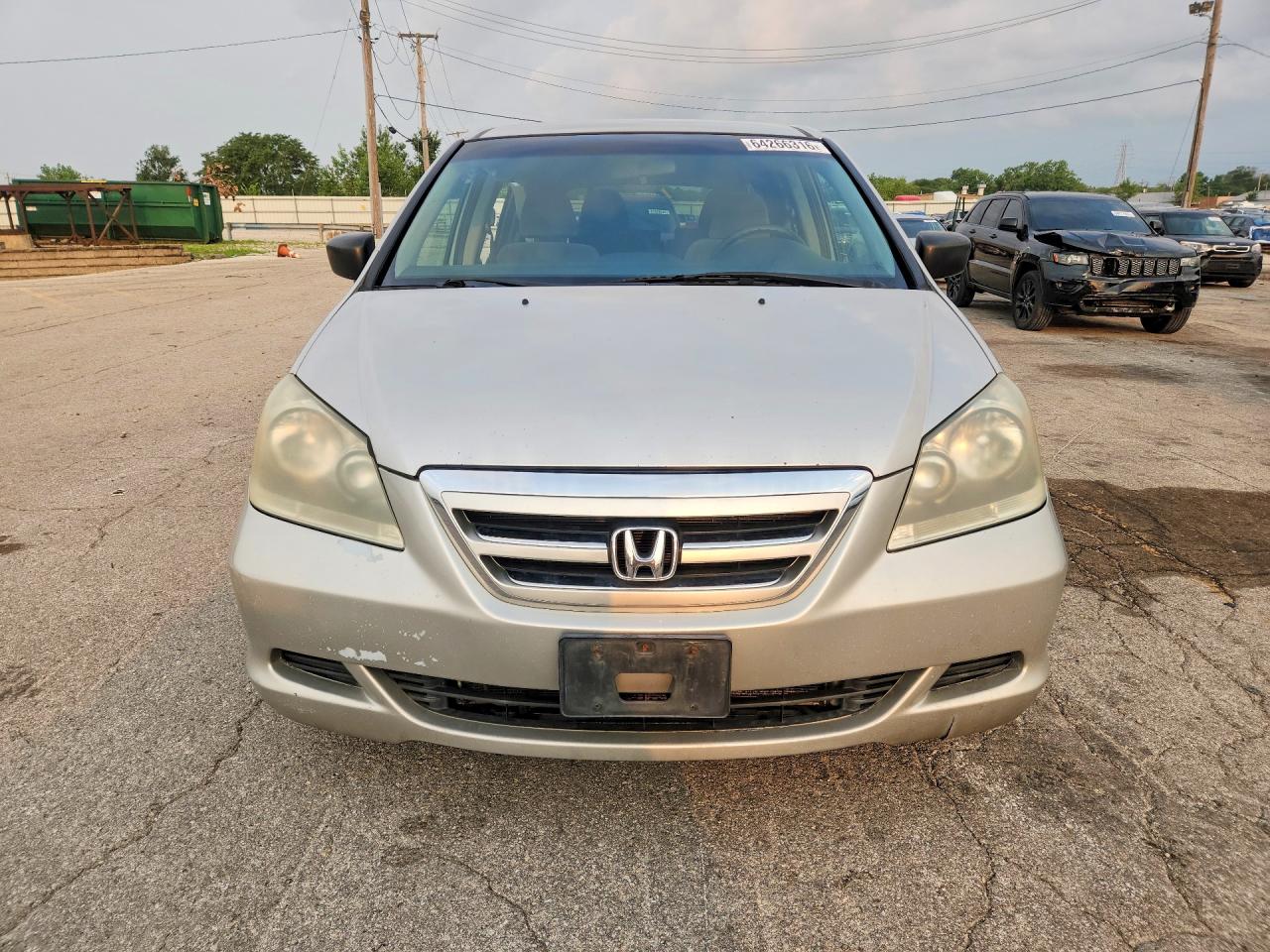 2007 Honda Odyssey Lx Gold vin: 5FNRL38257B051253