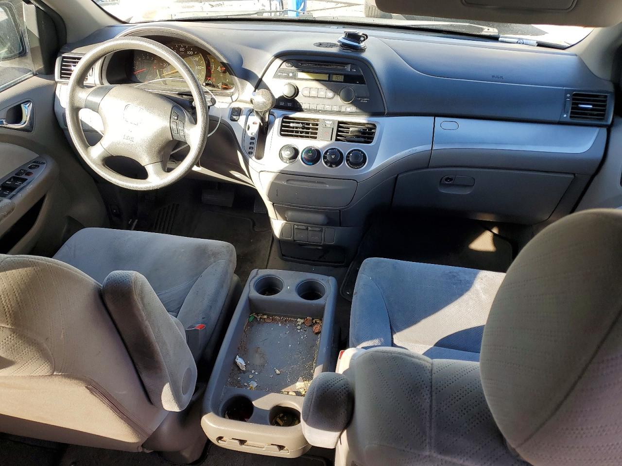 2008 Honda Odyssey Lx Silver vin: 5FNRL38258B035605
