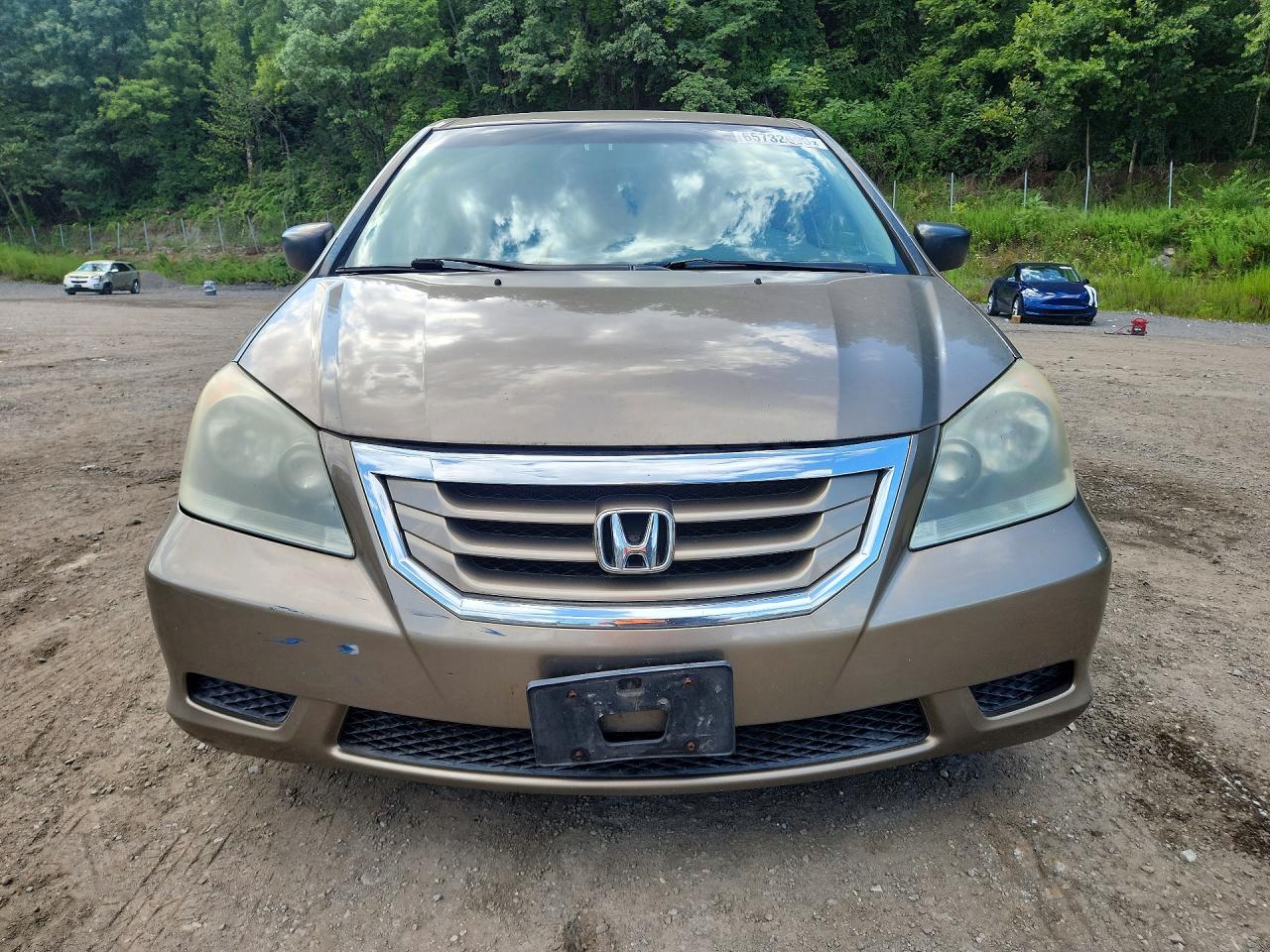 2008 Honda Odyssey Lx Золотой vin: 5FNRL38258B113476