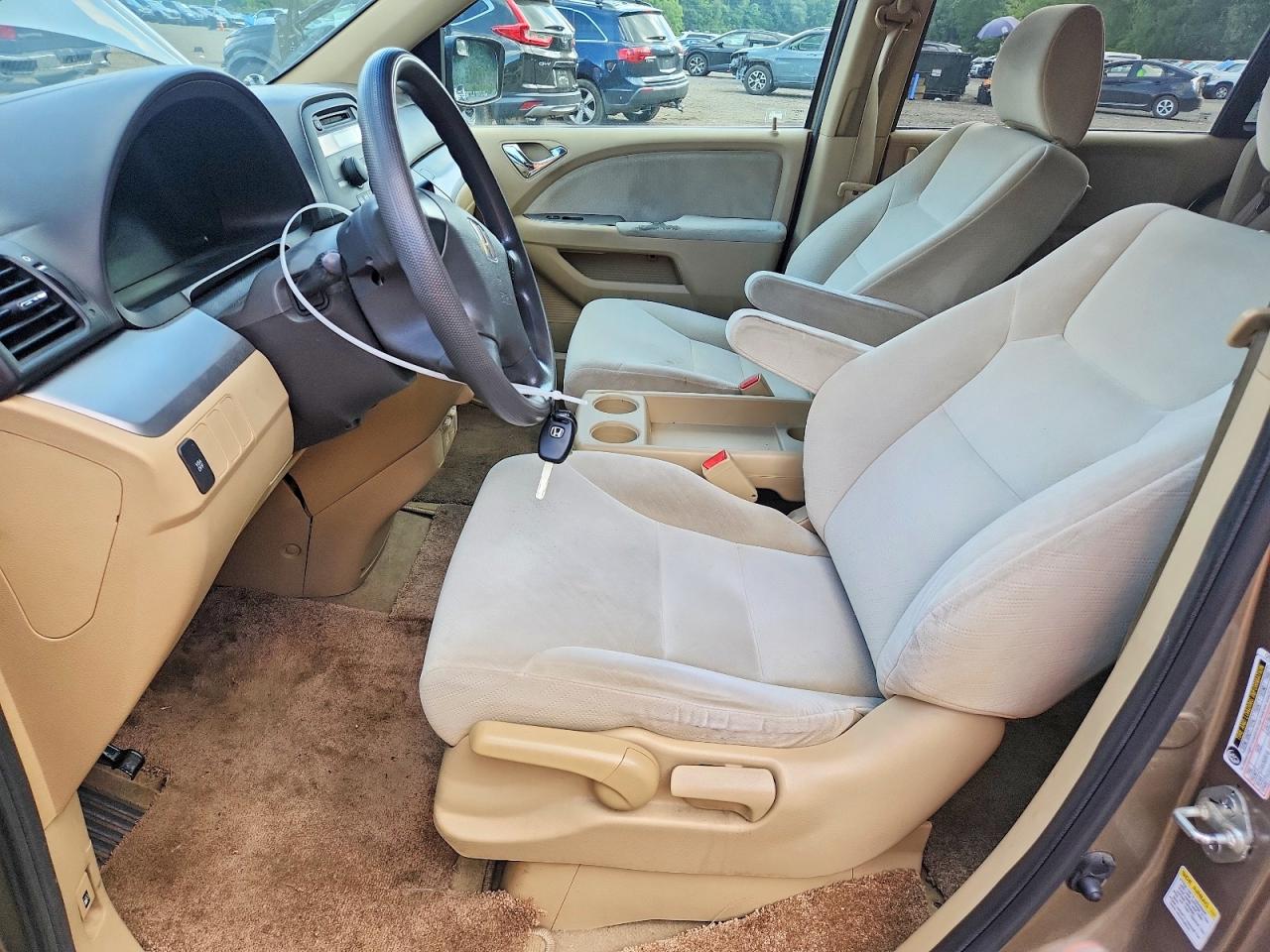 2008 Honda Odyssey Lx Золотой vin: 5FNRL38258B113476