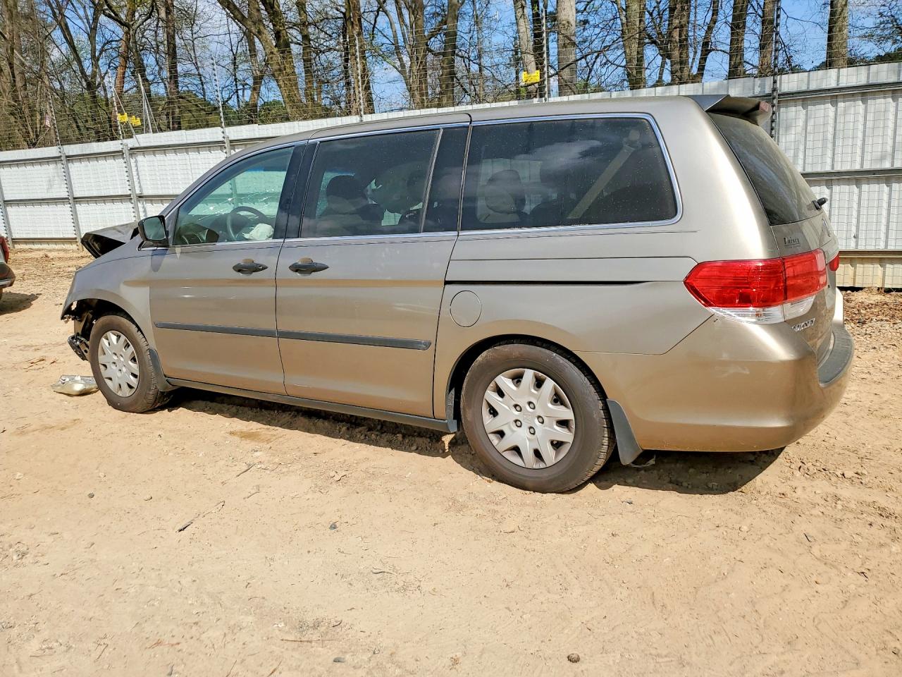 2009 Honda Odyssey Lx Gray vin: 5FNRL38259B018532