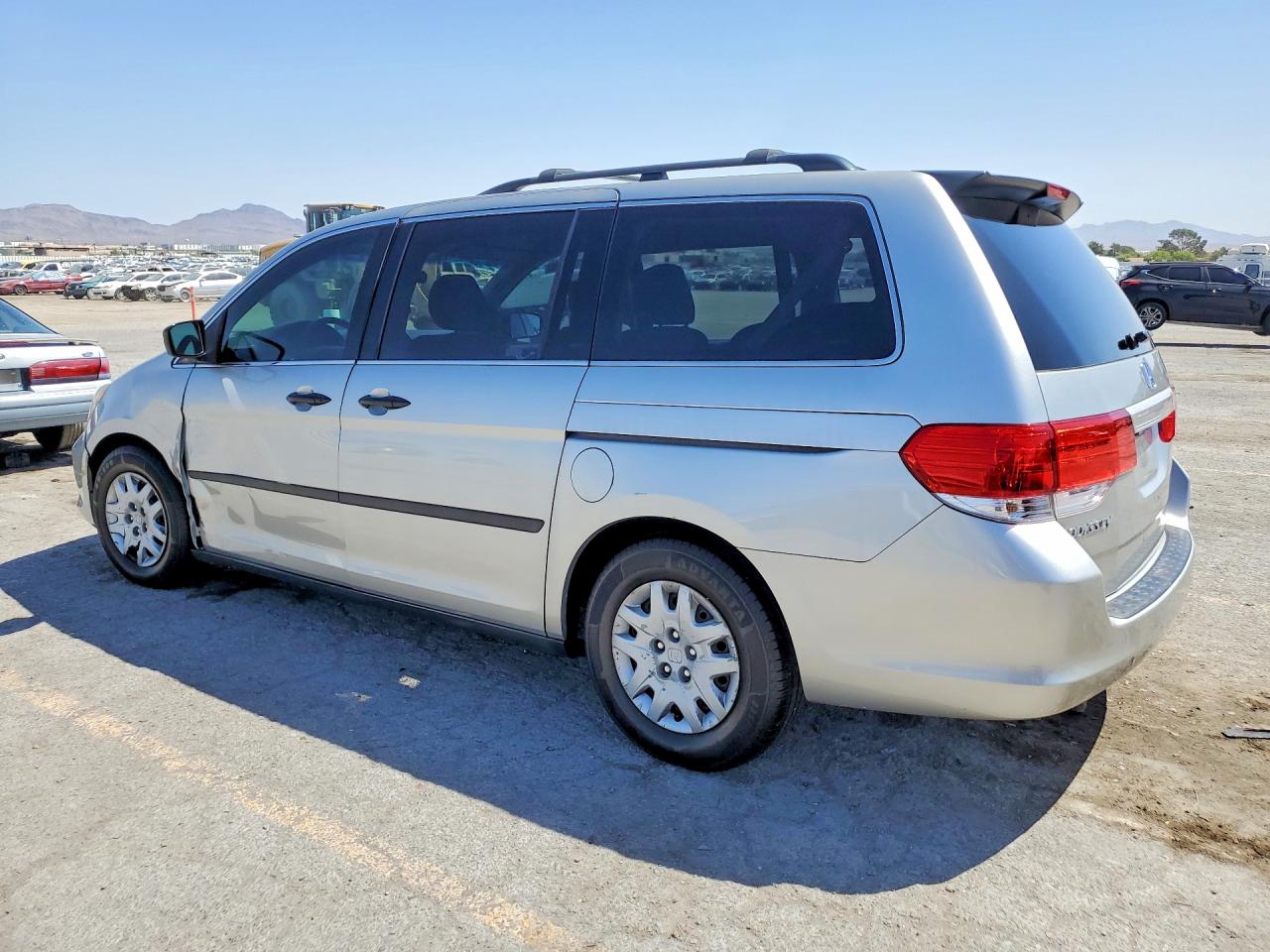 2009 Honda Odyssey Lx Silver vin: 5FNRL38259B022709