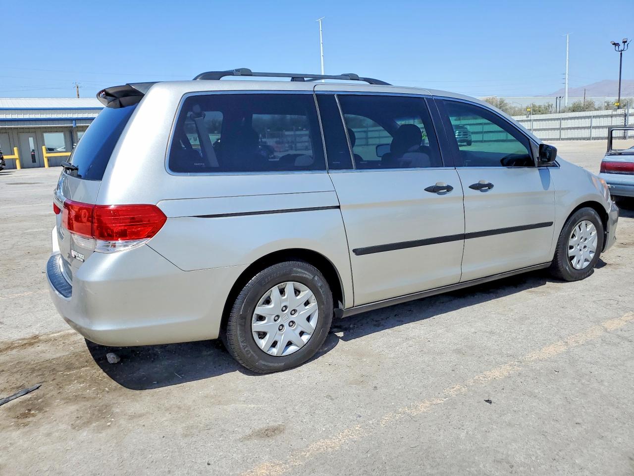 2009 Honda Odyssey Lx Silver vin: 5FNRL38259B022709