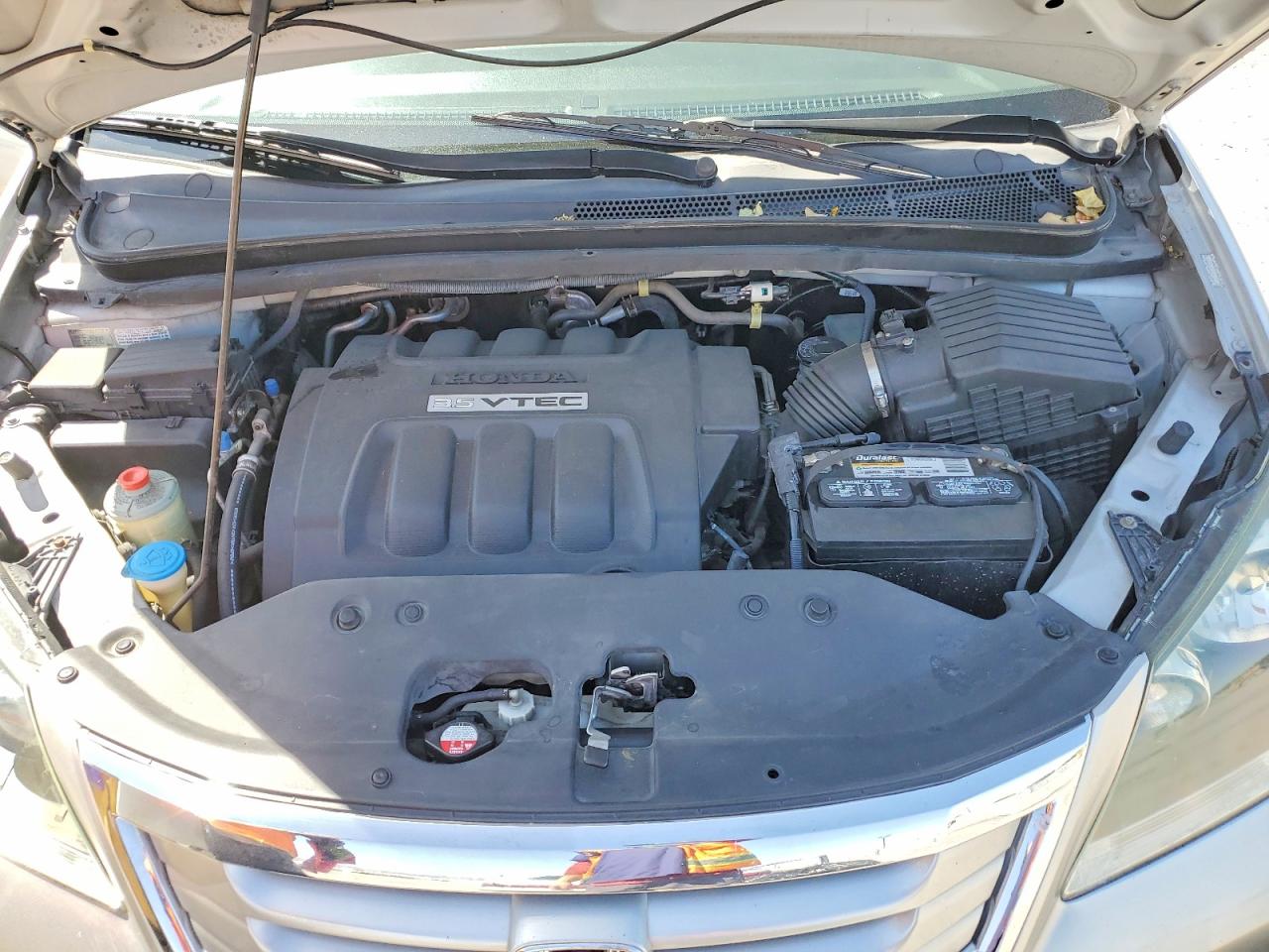 2009 Honda Odyssey Lx Silver vin: 5FNRL38259B022709
