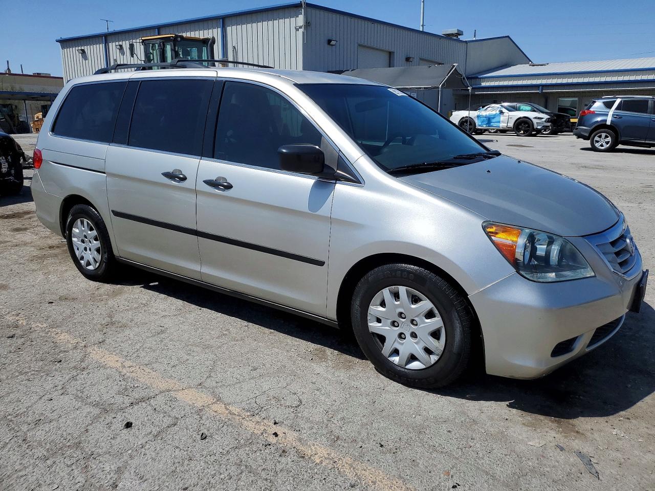 2009 Honda Odyssey Lx Silver vin: 5FNRL38259B022709