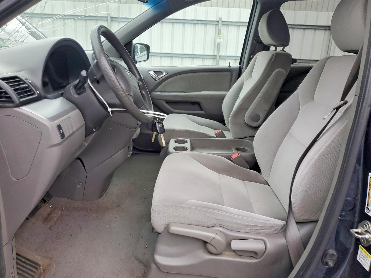 2009 Honda Odyssey Lx Blue vin: 5FNRL38259B055788
