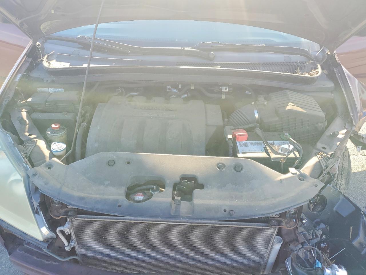 2009 Honda Odyssey Lx Maroon vin: 5FNRL38259B057931