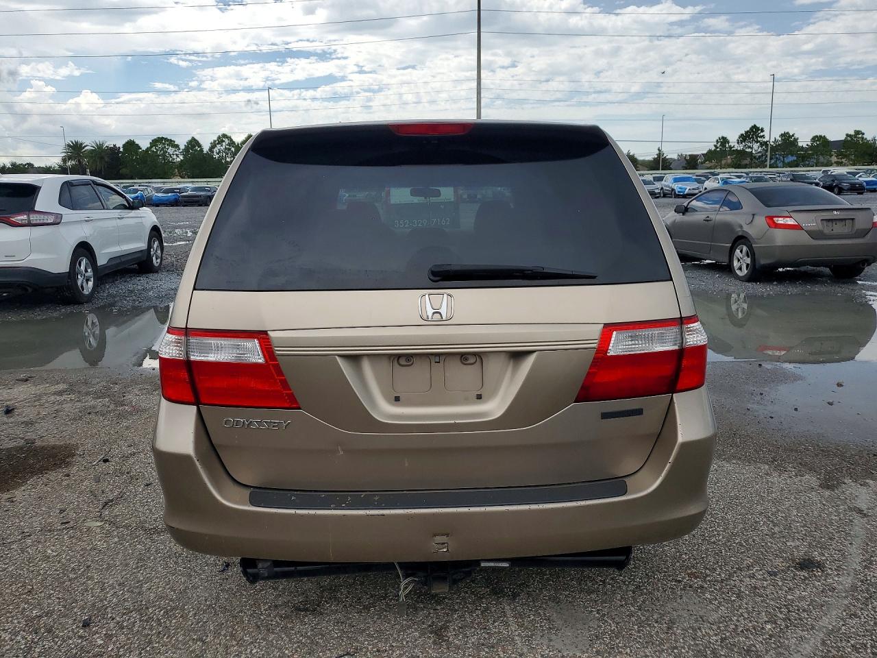 2006 Honda Odyssey Lx Золотой vin: 5FNRL38266B113676