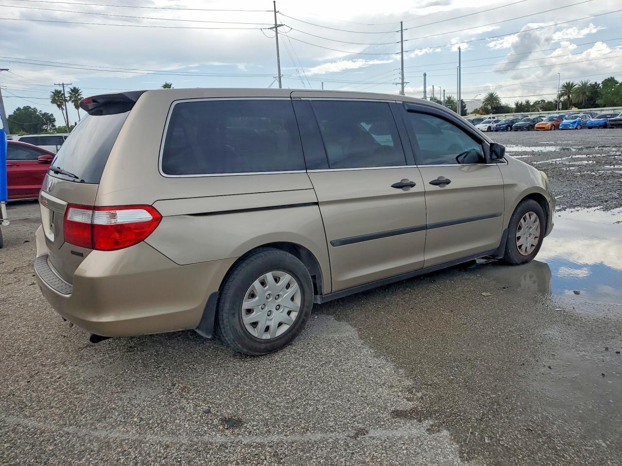 2006 Honda Odyssey Lx Золотой vin: 5FNRL38266B113676