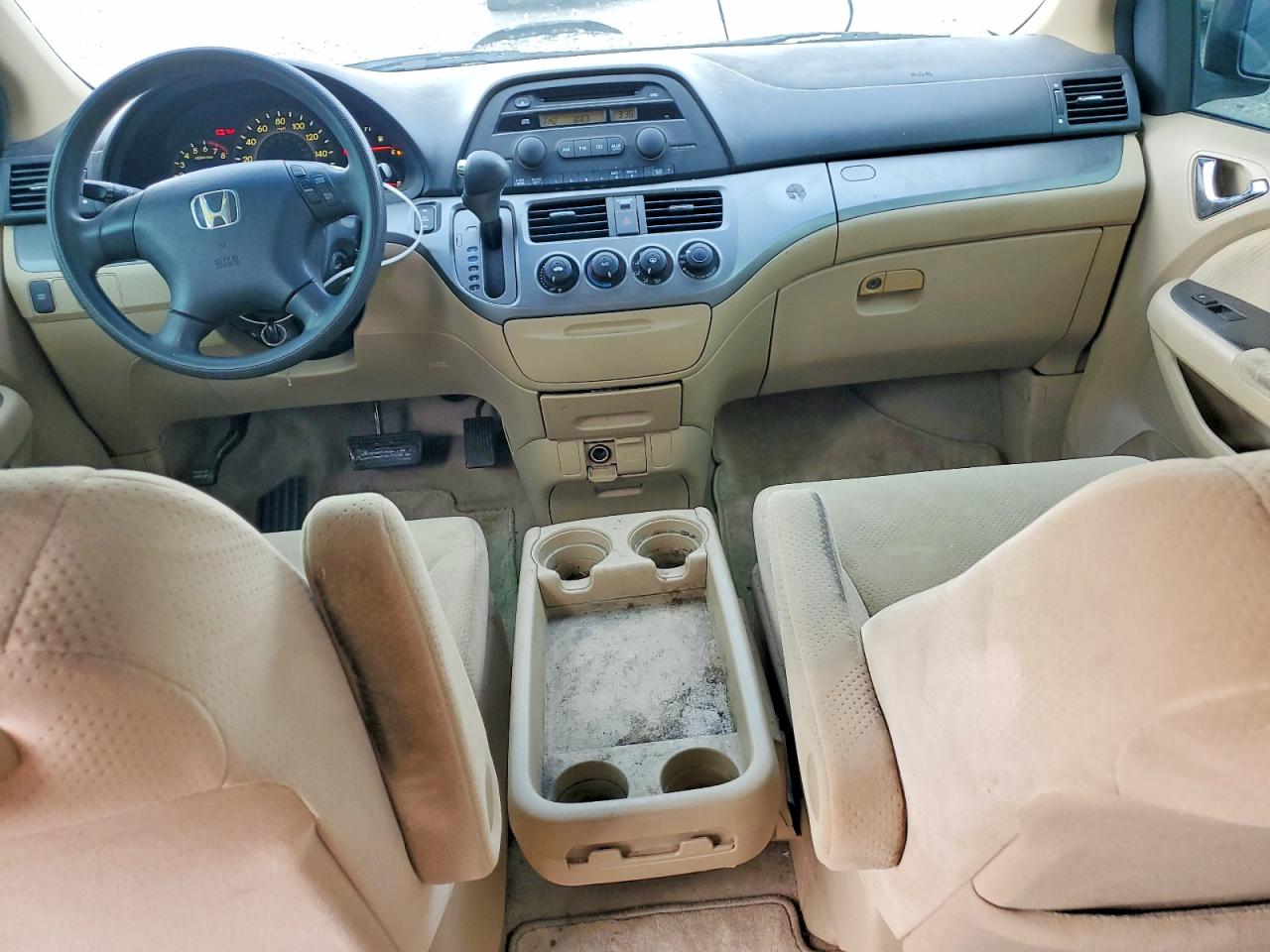 2006 Honda Odyssey Lx Золотой vin: 5FNRL38266B113676