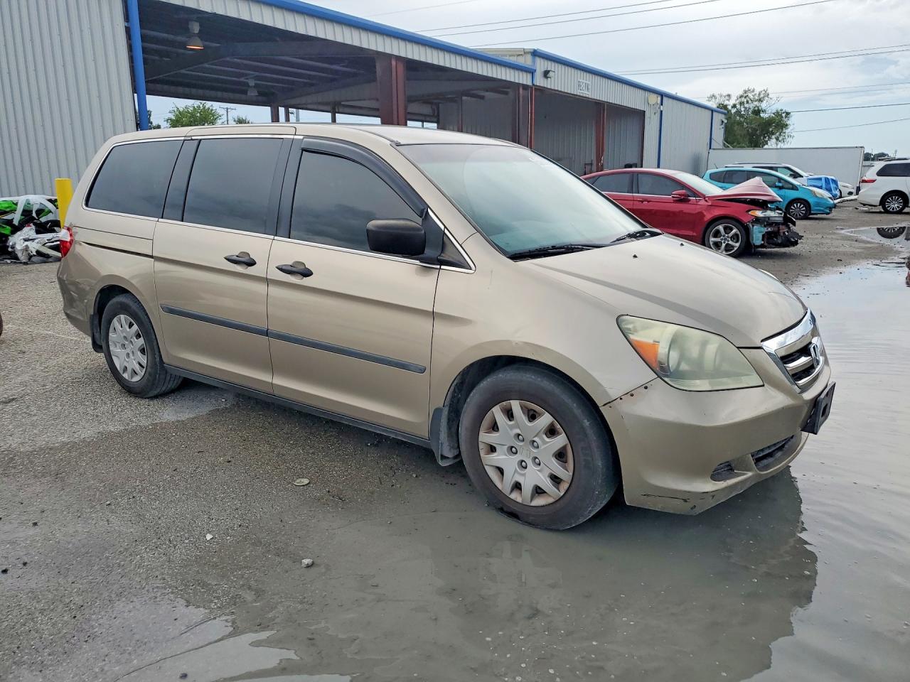 2006 Honda Odyssey Lx Золотой vin: 5FNRL38266B113676