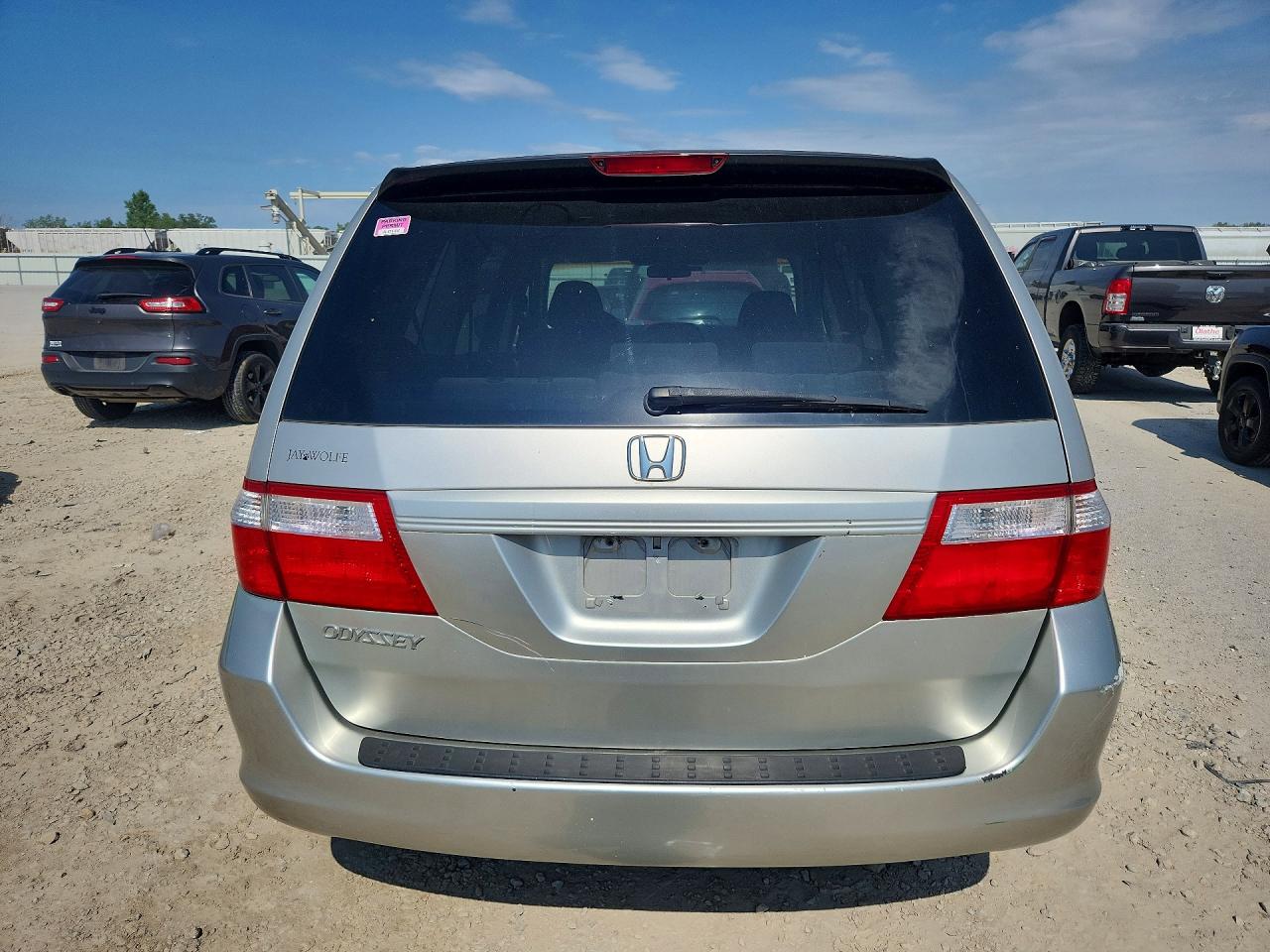 2006 Honda Odyssey Lx Gray vin: 5FNRL38266B129635