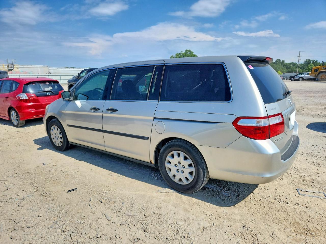 2006 Honda Odyssey Lx Gray vin: 5FNRL38266B129635