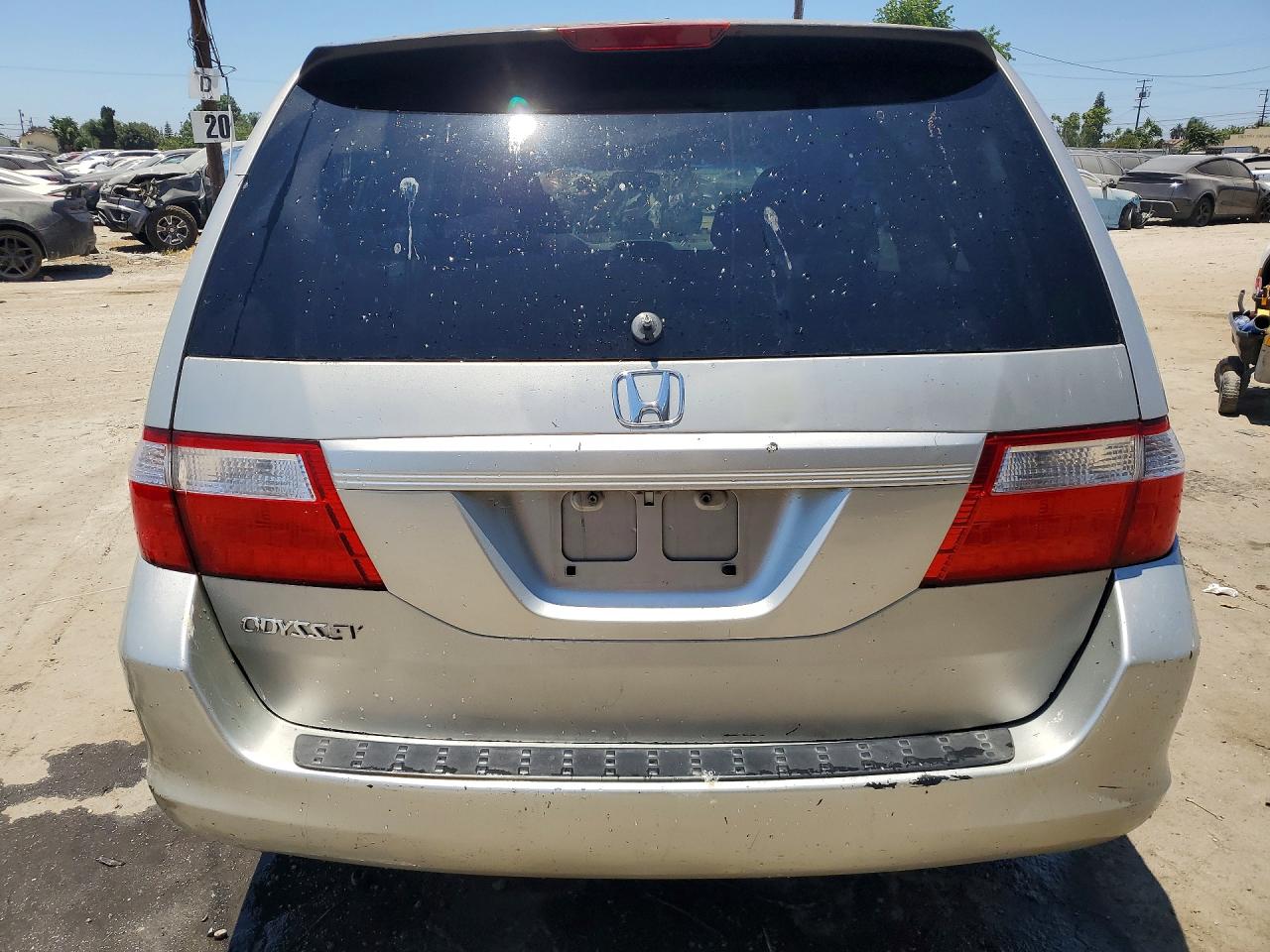 2007 Honda Odyssey Lx Серебряный vin: 5FNRL38267B008556