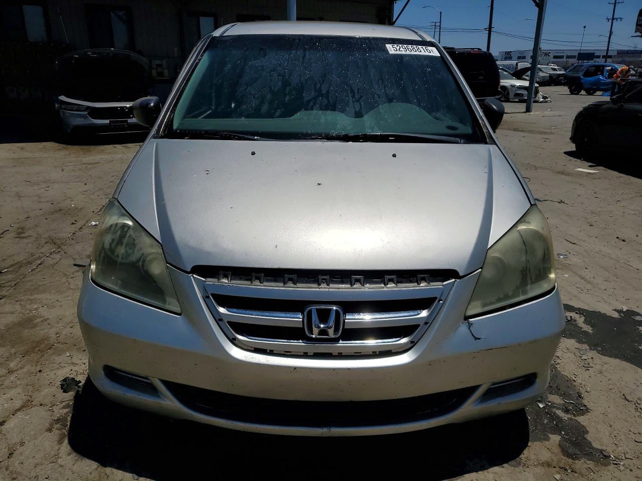 2007 Honda Odyssey Lx Серебряный vin: 5FNRL38267B008556