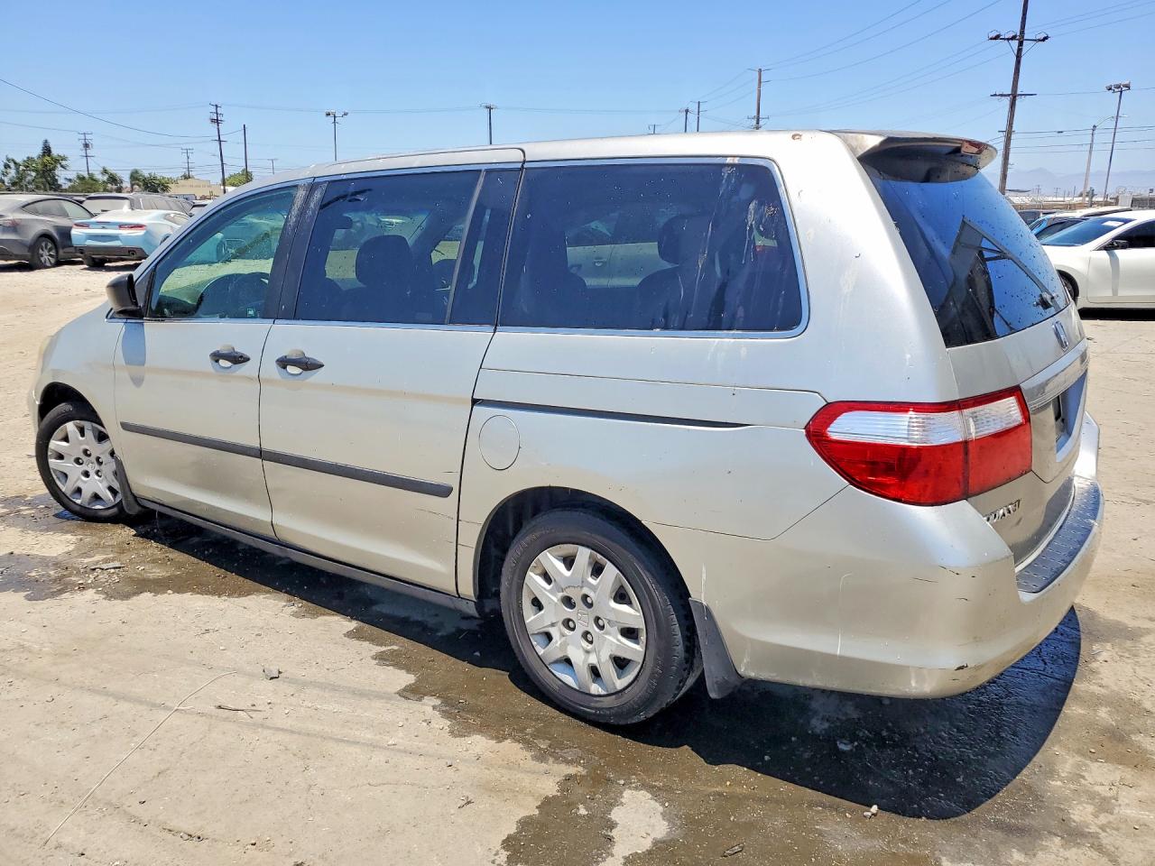 2007 Honda Odyssey Lx Серебряный vin: 5FNRL38267B008556