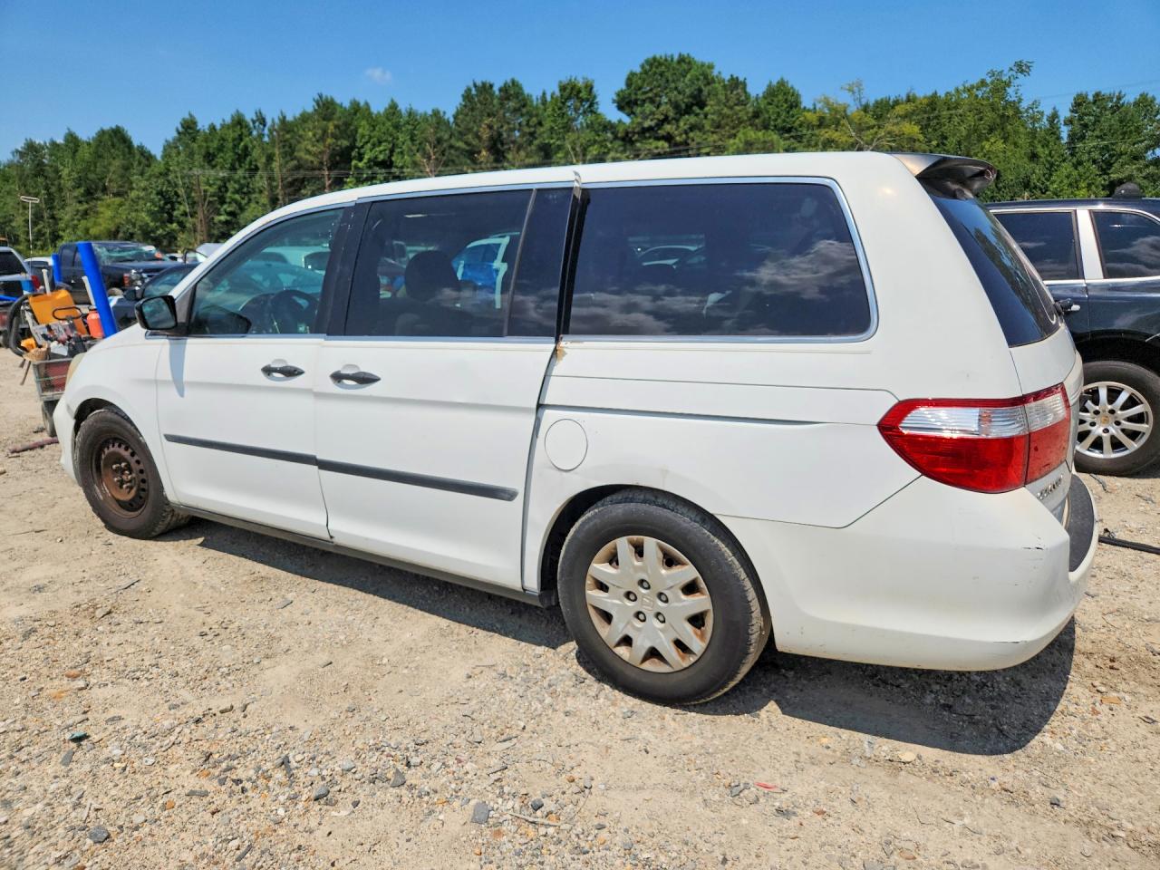 2007 Honda Odyssey Lx Белый vin: 5FNRL38267B043081